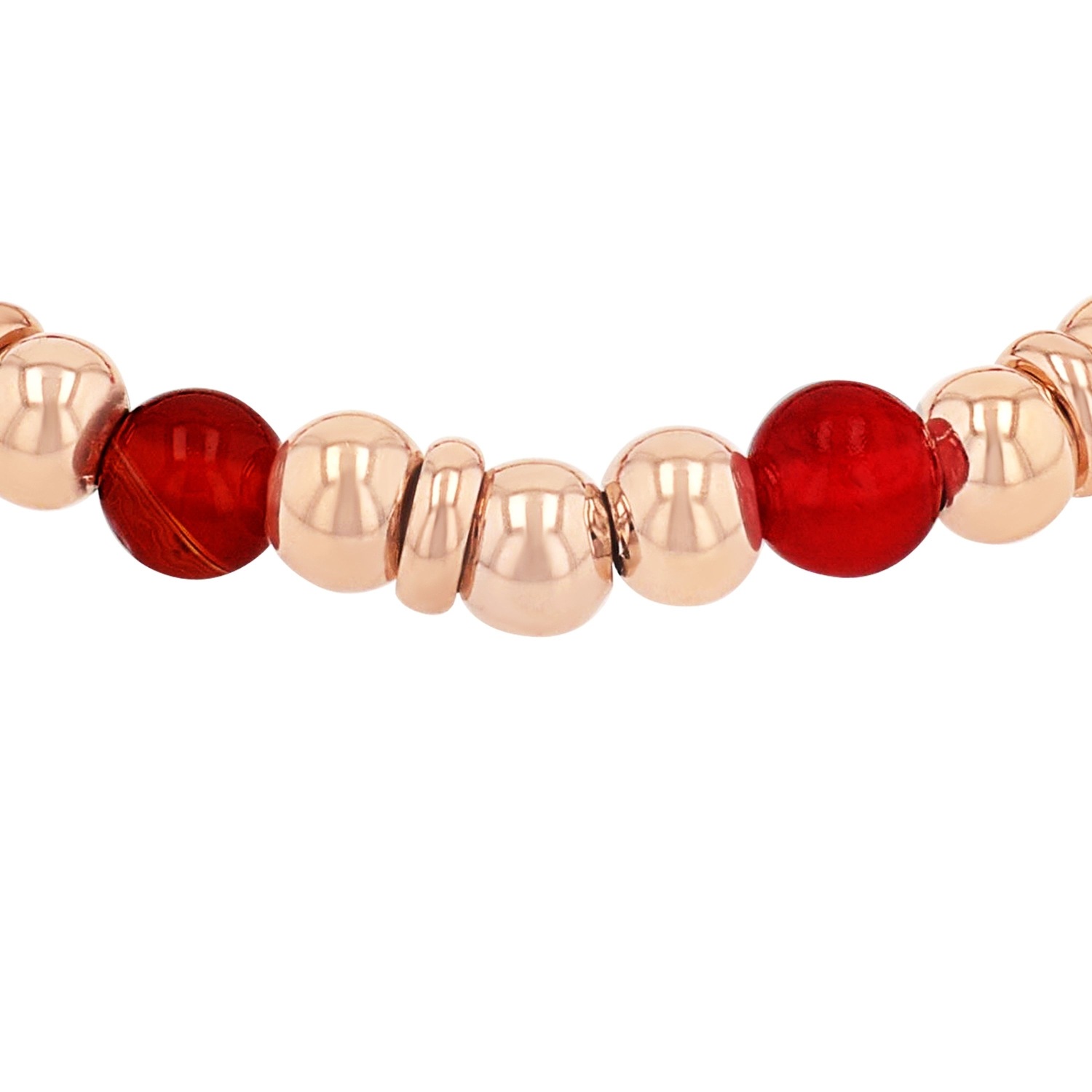 s.Oliver Armband »2039847«, mit Chalcedon, Chalcedon, Achat