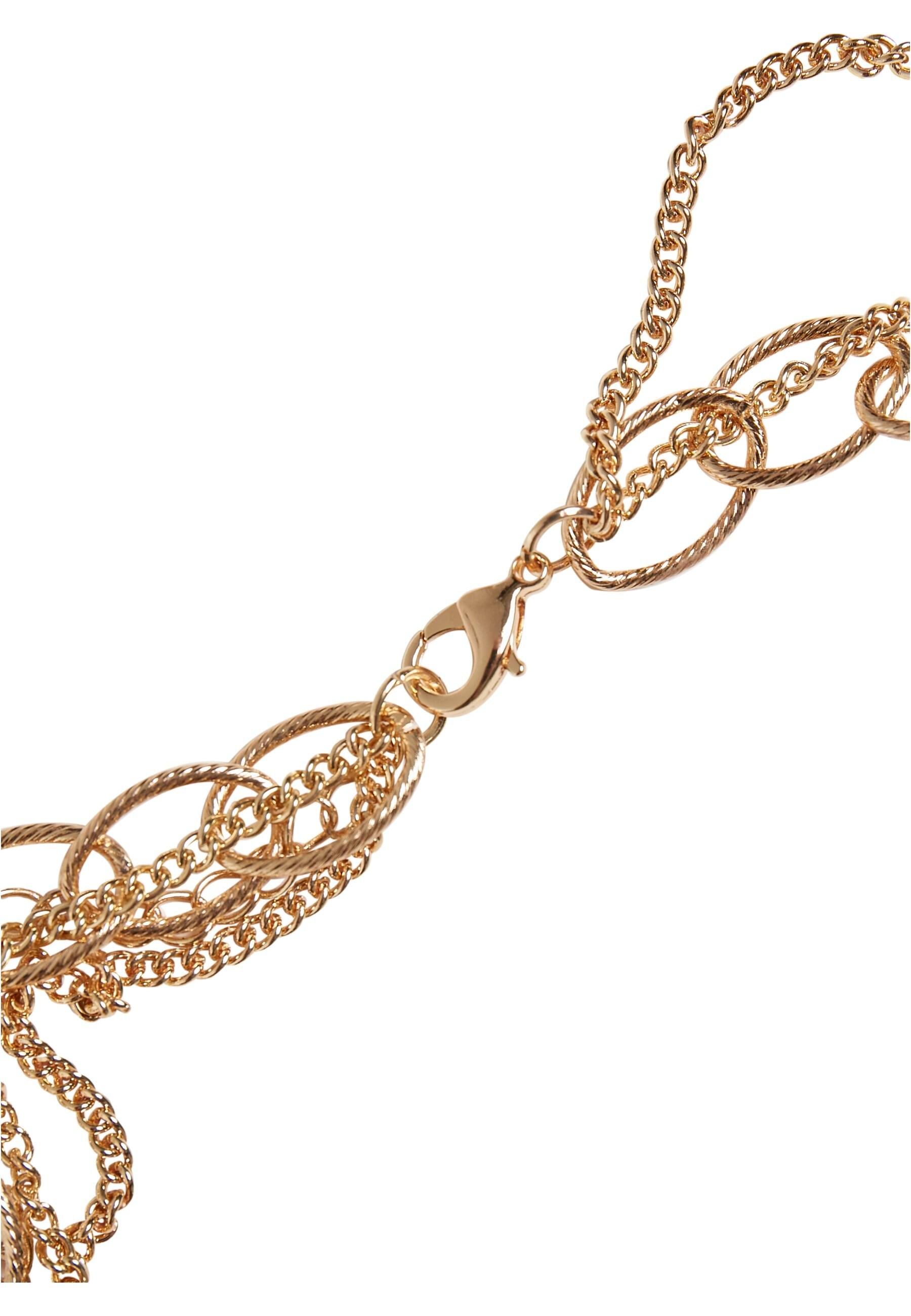 URBAN CLASSICS Edelstahlkette »Urban Classics Unisex Ocean Layering Necklace«