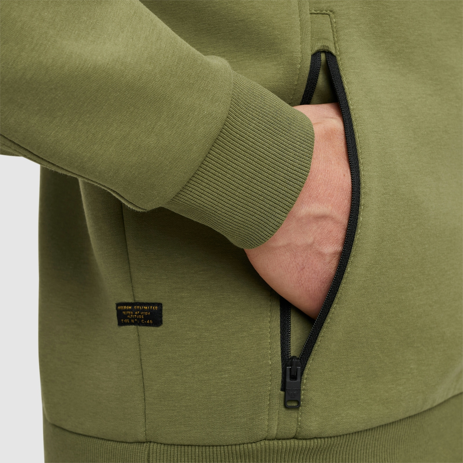 PME LEGEND Sweatjacke, mit Reißverschluss