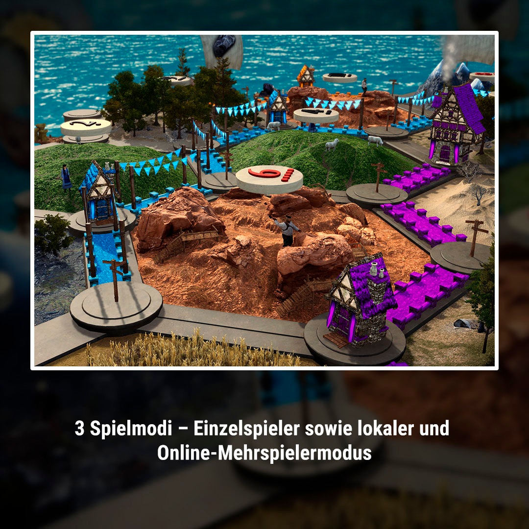 NBG Spielesoftware »Catan - Standard Edition (Code in a Box) - [Nintendo Switch]« Nintendo Switch