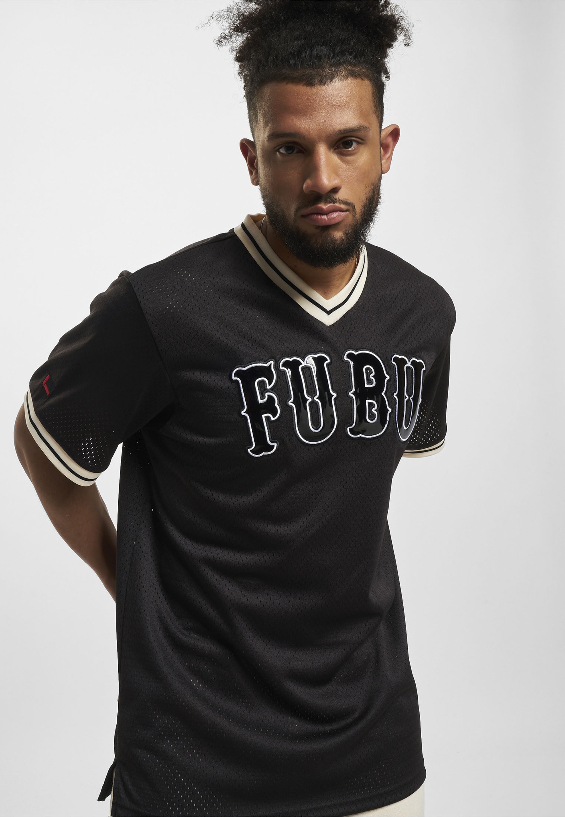 Fubu T-Shirt »Fubu Herren FM231-002-2 FUBU Vintage Lacque Mesh Tee« 1 Stk.
