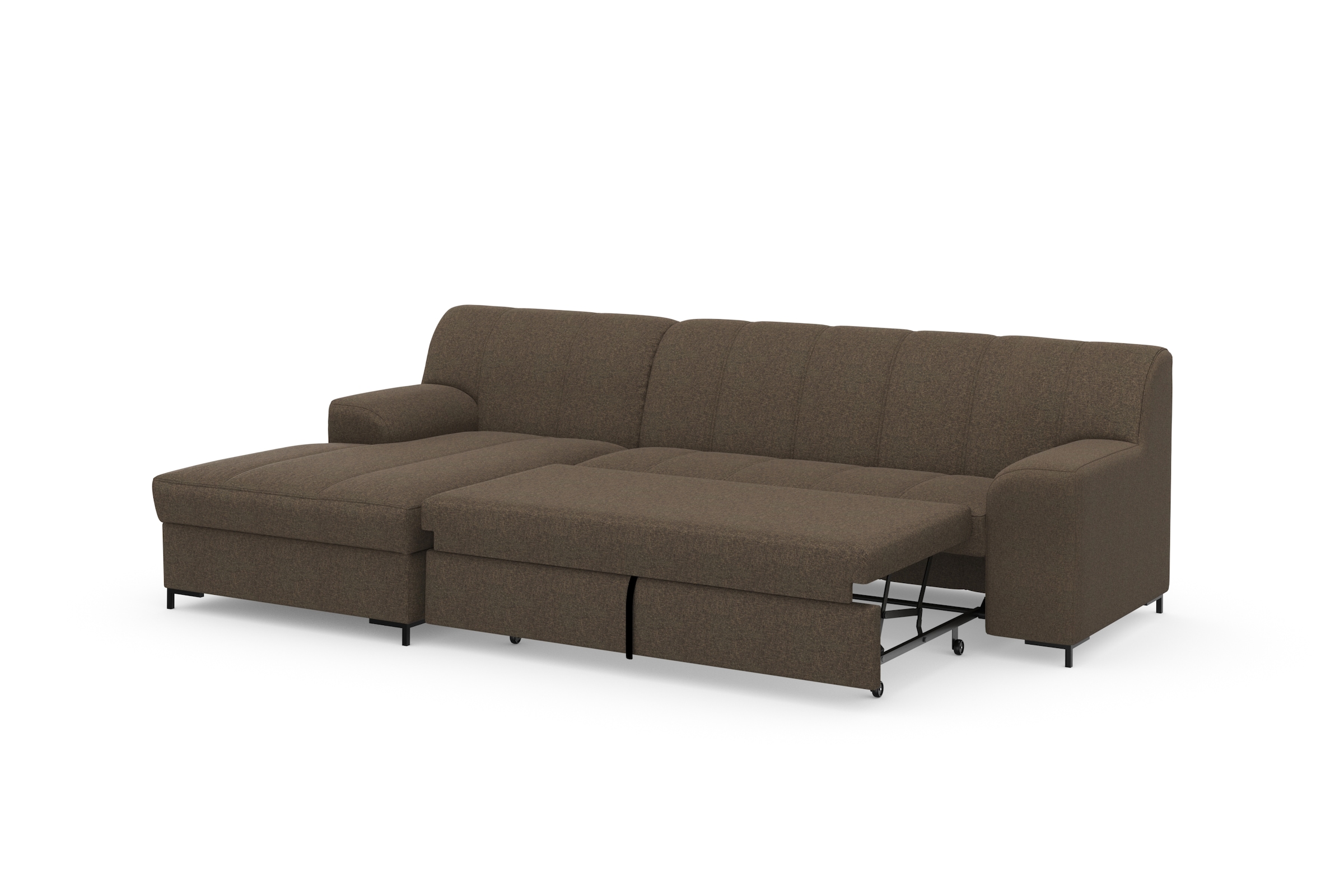 INOSIGN Ecksofa »Balme L-Form«, Inkl. Zierkissen, wahlweise mit Bettfunktion