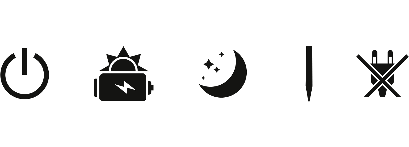 MediaShop LED Solarleuchte »Panta TrioSolar« Dreifach Solar-Power für mehr Sicherheit