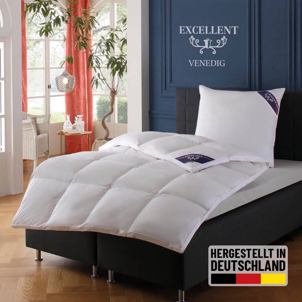 Excellent Daunenbettdecke »VENEDIG, Bettdecken für Sommer und Winter, Decke günstig online kaufen