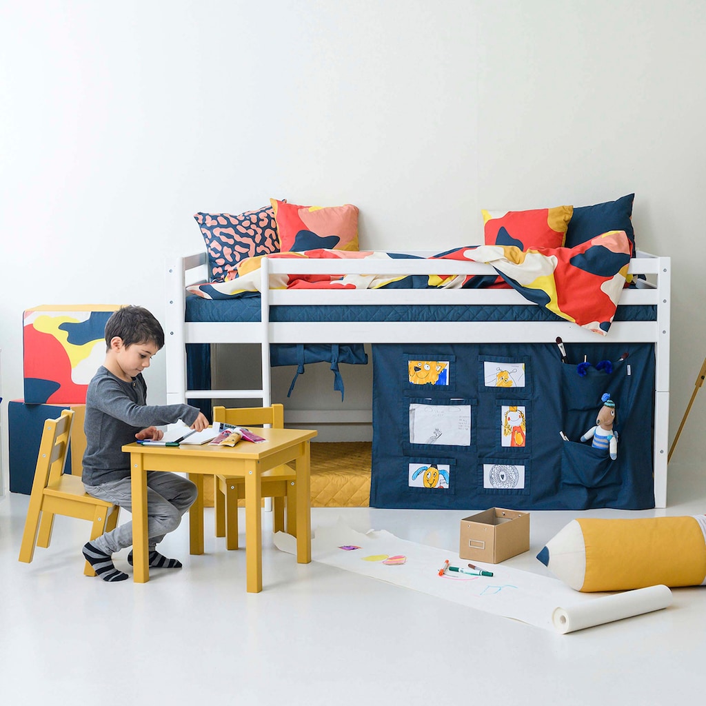 Hoppekids Hochbett »ECO Dream MY COLOR«, (Set, Bett)