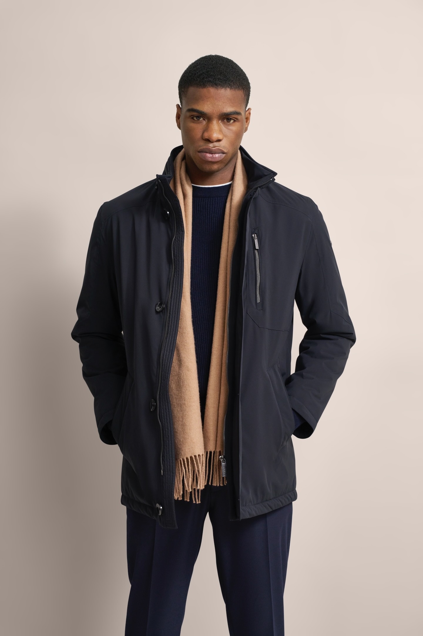 bugatti Langjacke, ohne Kapuze, für das ganze Jahr