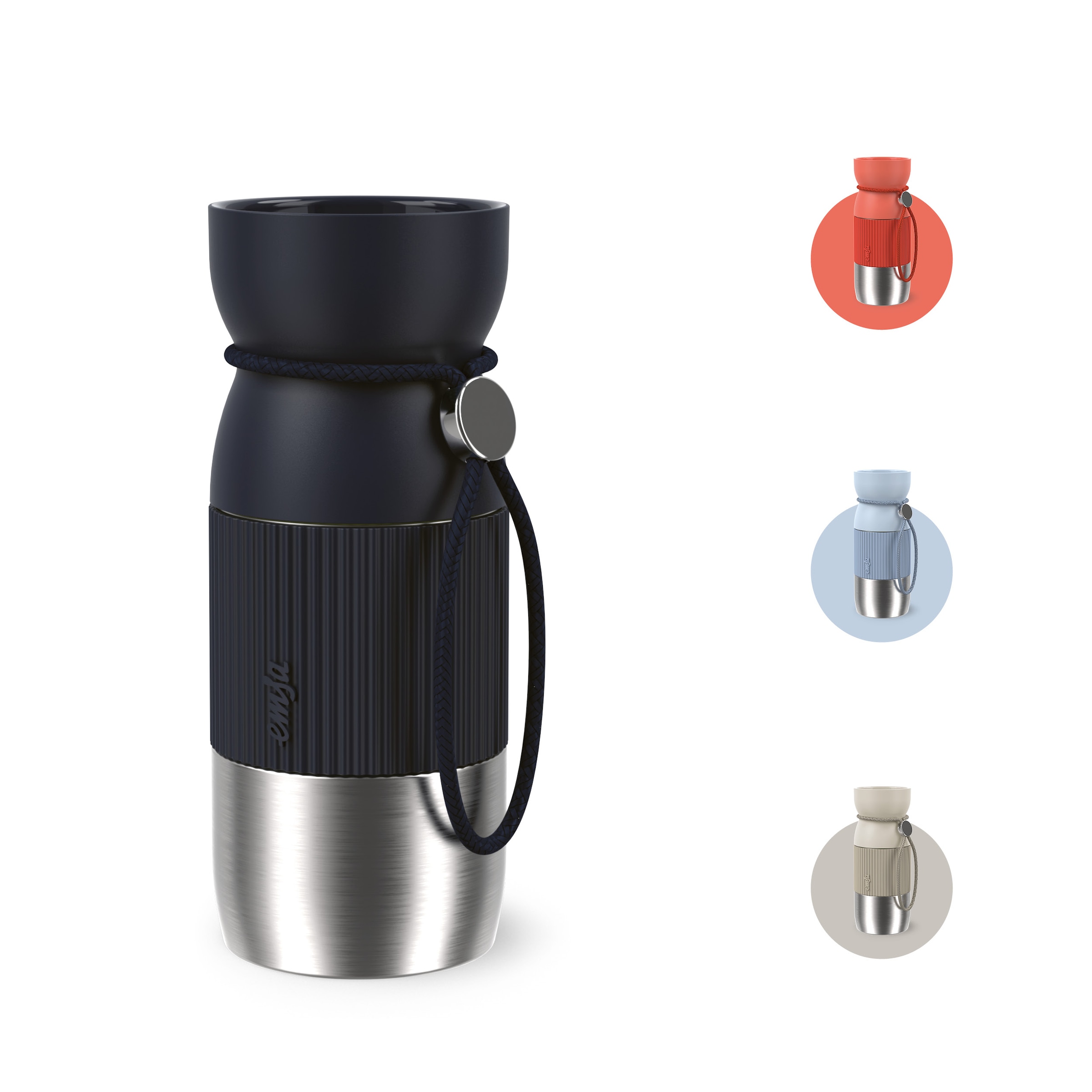 Emsa Thermobecher »beYou Cup« 0,36 Liter, aromatischer Trinkgenuss, 100% dicht, mit Trageband