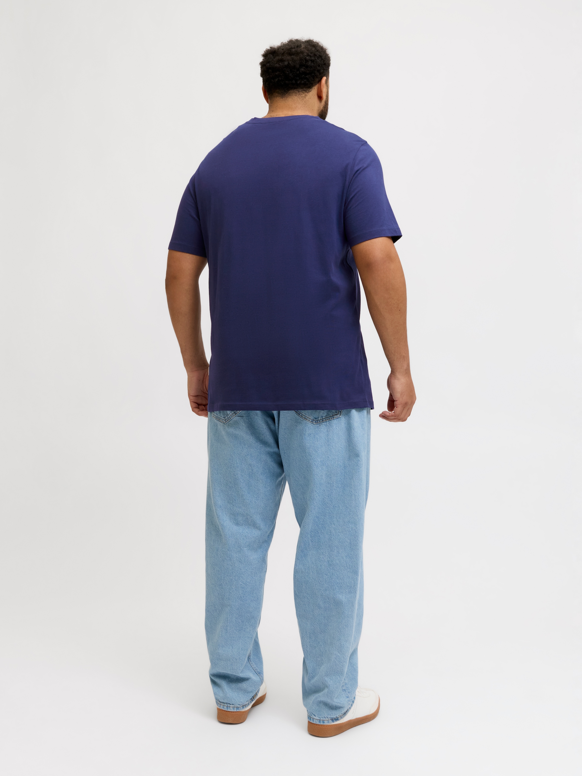 Jack & Jones PlusSize T-Shirt »JORINWOOD BLOCK BRANDING TEE SS CN PLS«