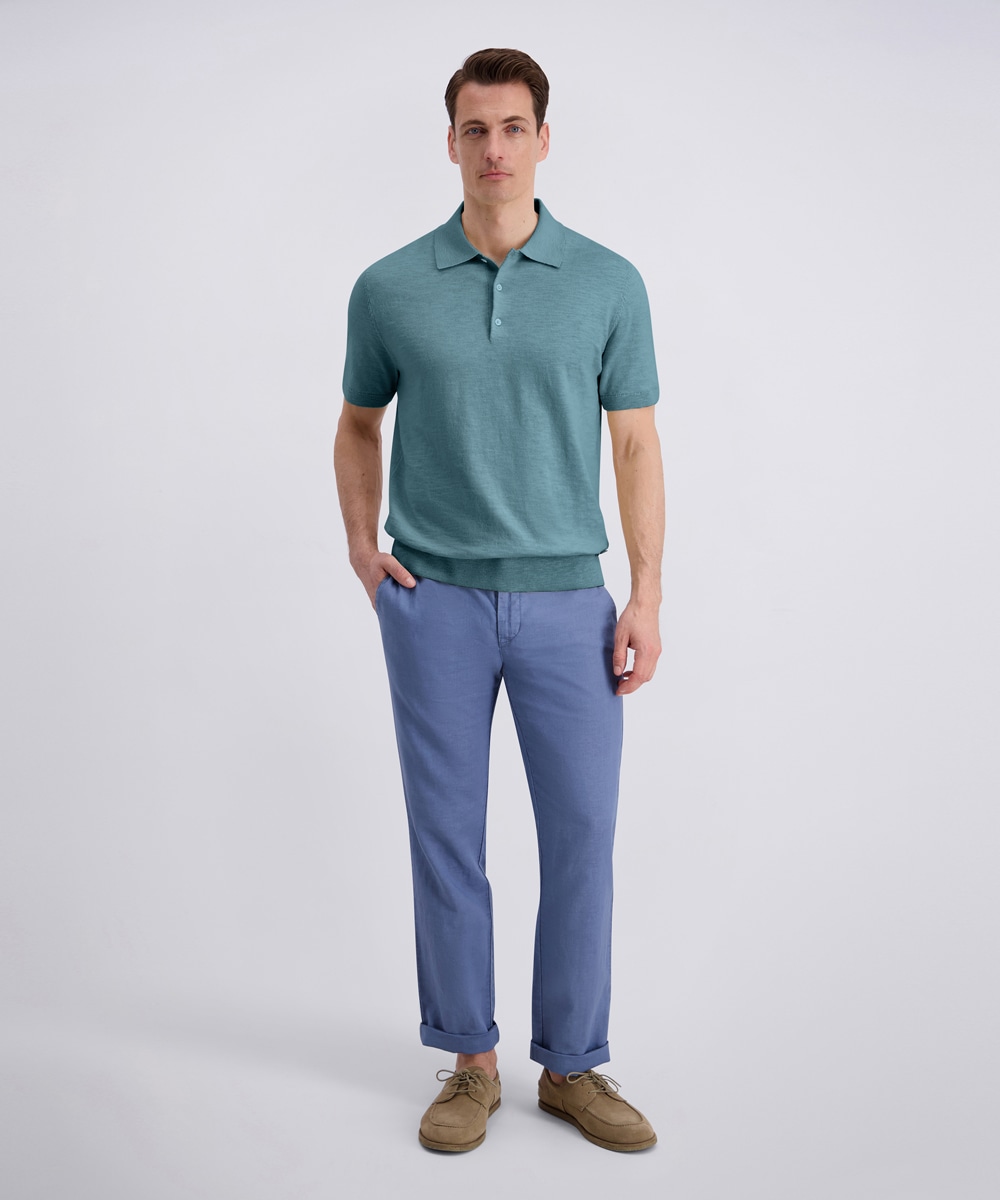 Pierre Cardin Poloshirt »Polo Strick« Regular Fit, Kurzarm, 3-Knopf-Form