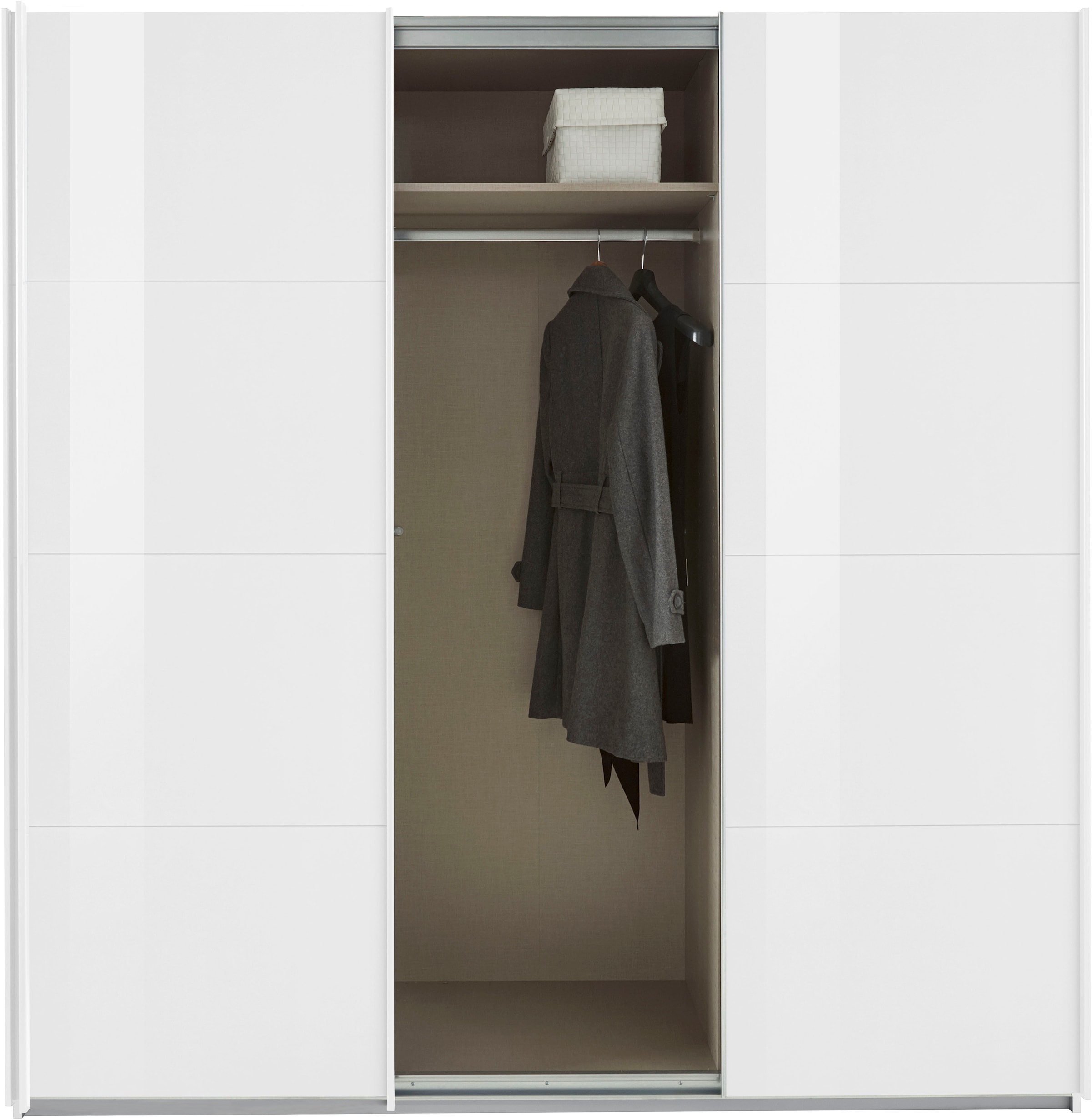 rauch Schwebetürenschrank »Kleiderschrank Schrank Garderobe TOPSELLER OTELI inkl. Inneneinteilung«, mit 3 Innenschubladen sowie zusätzlichen Einlegeböden MADE IN GERMANY