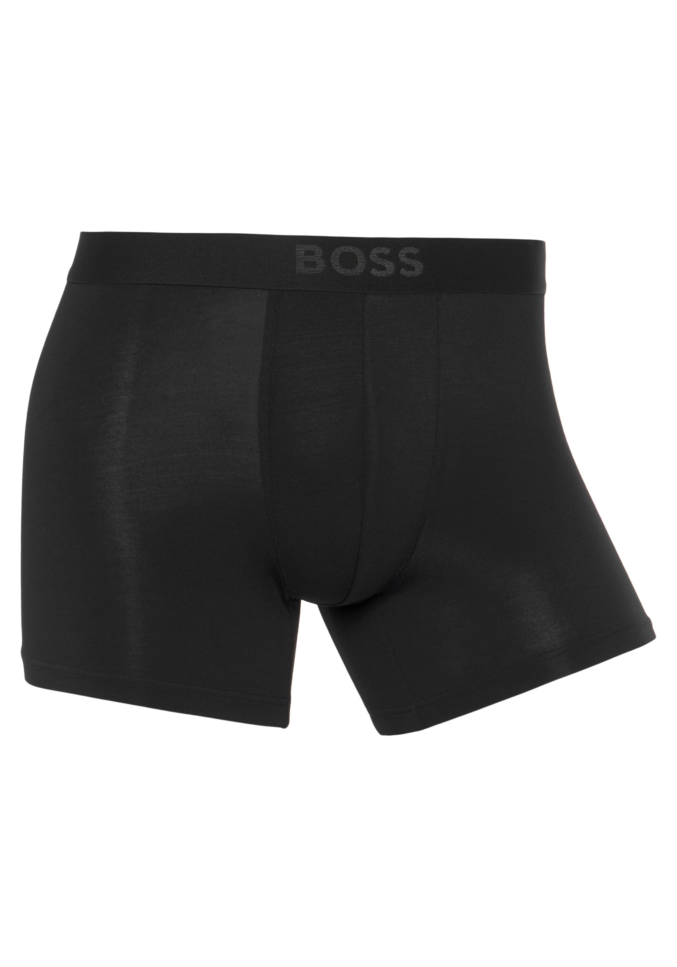 BOSS Boxer »BoxerBr 2P UltraSoft«, (Packung, 2 St., 2er Pack), mit tonalem BOSS Logo-Elastikbund