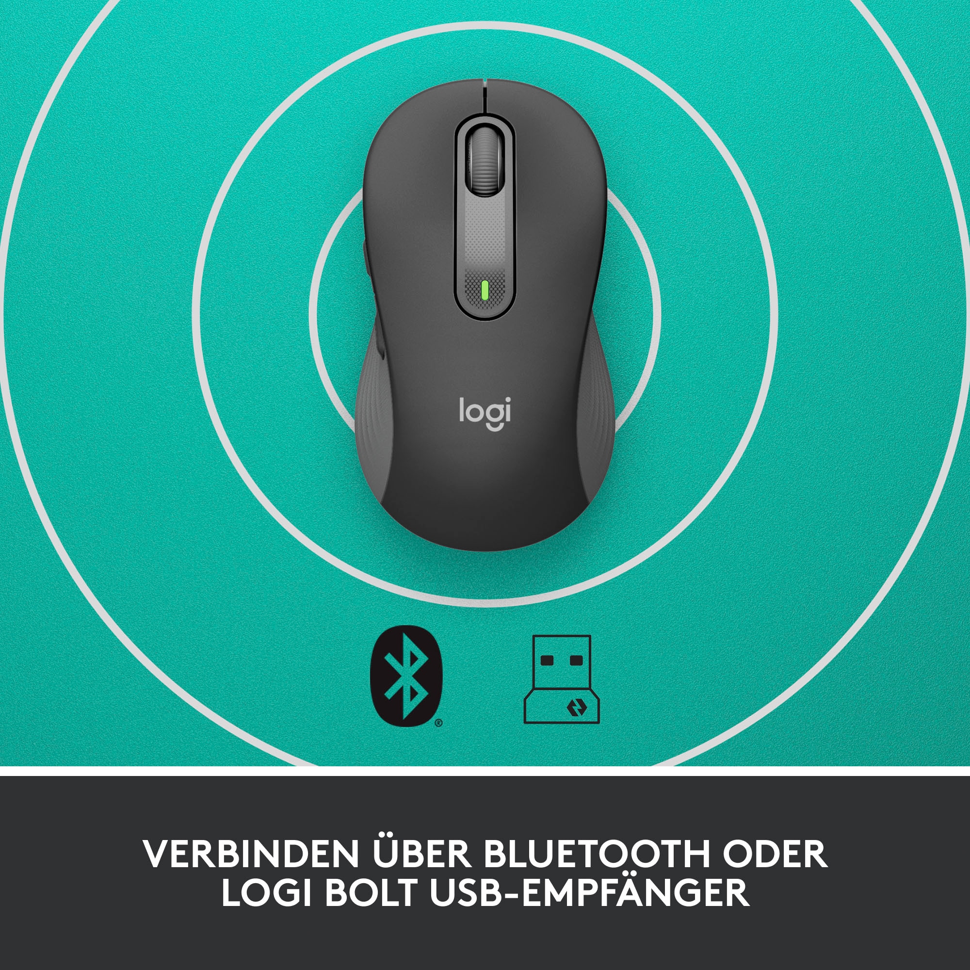 Logitech Maus »Signature M650 L«, Bluetooth