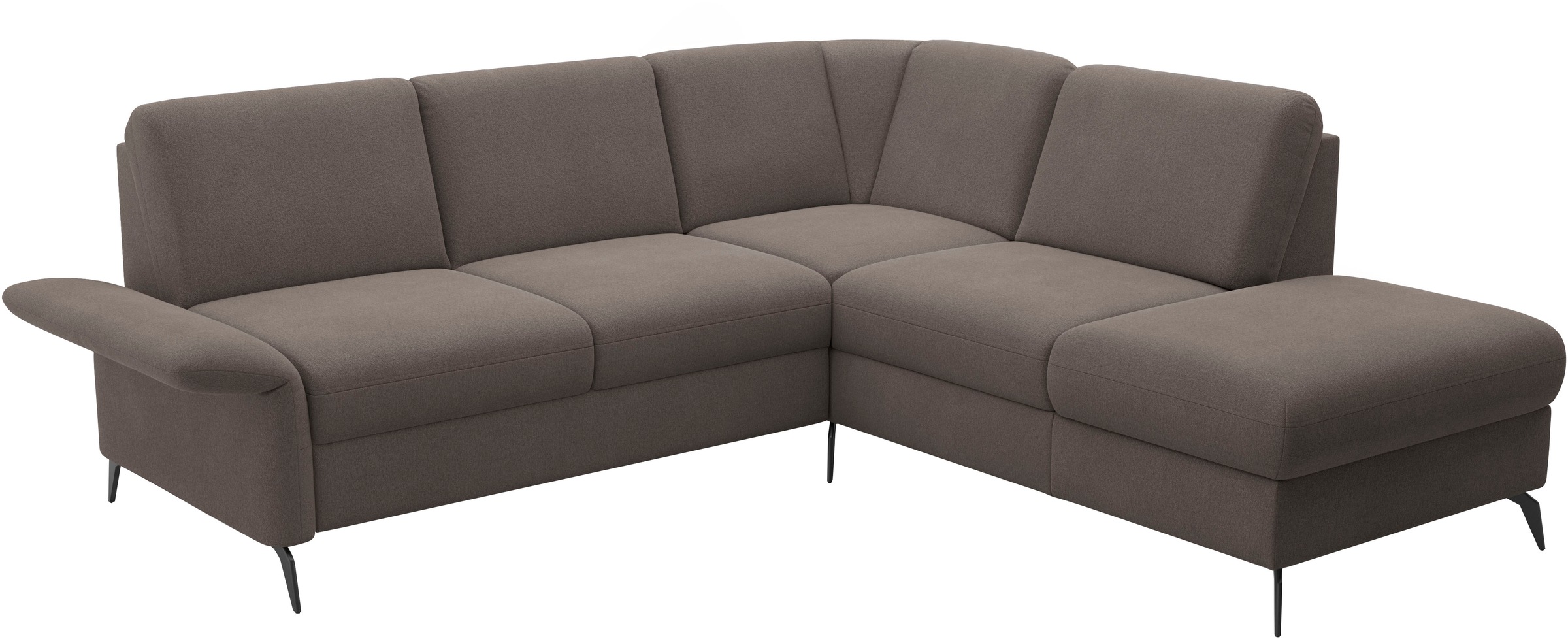 Home affaire Ecksofa »Rochelle«, wahlweise mit Bettfunktion, Bettkasten und Armteilverstellung