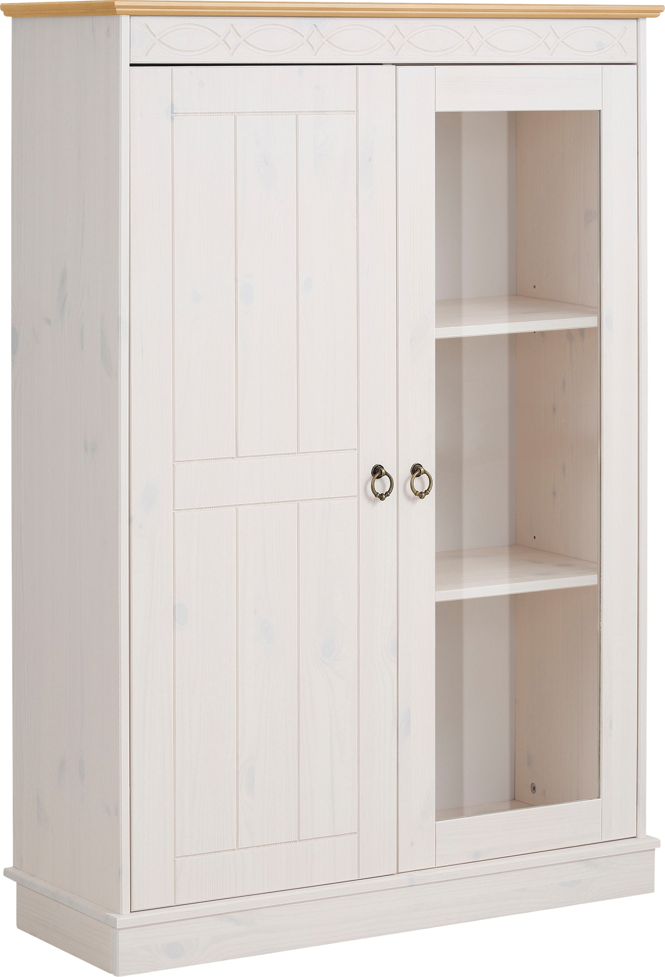 Home affaire Highboard »Indra«, Vitrine, Breite 86 cm