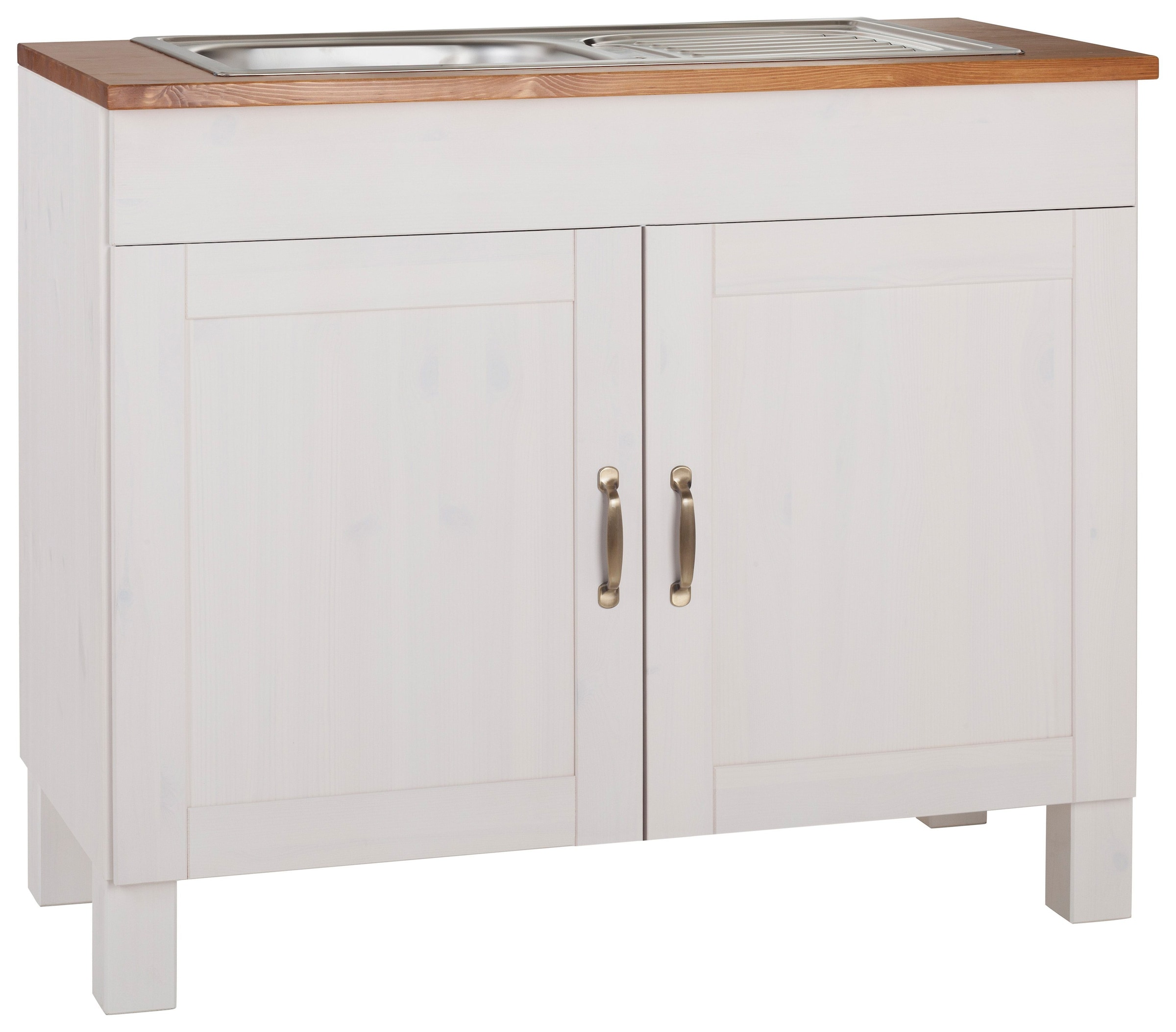 Home affaire Spülenschrank »Alby«, Breite 100 cm, 1 Fach