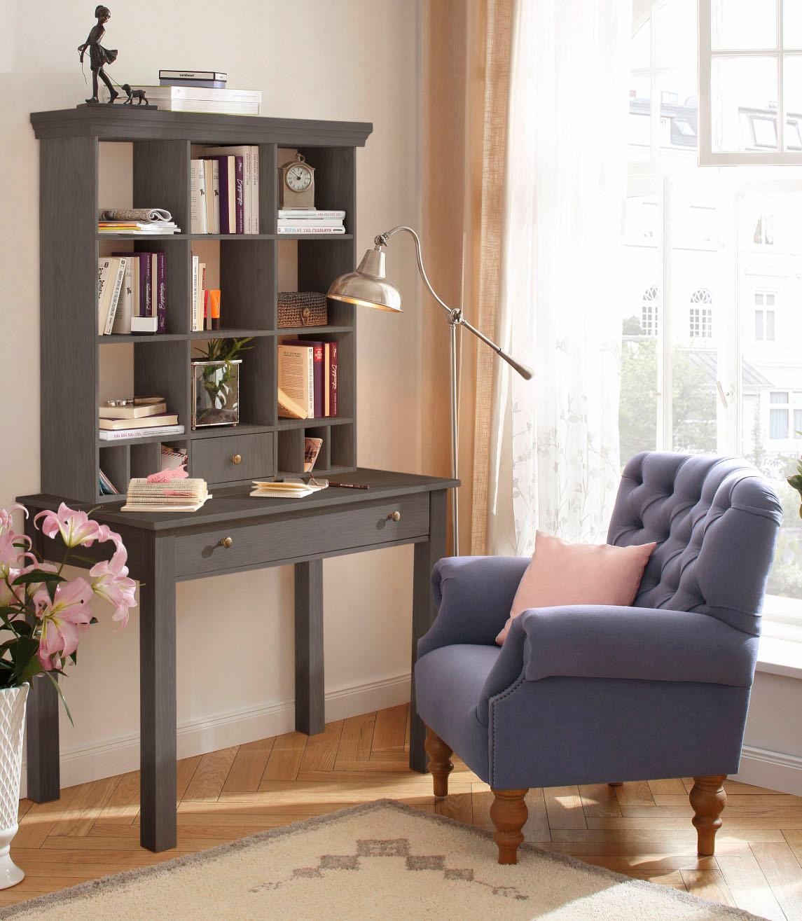 Home affaire Sessel »Lord«, mit echter Chesterfield-Knopfheftung und Ziernägeln
