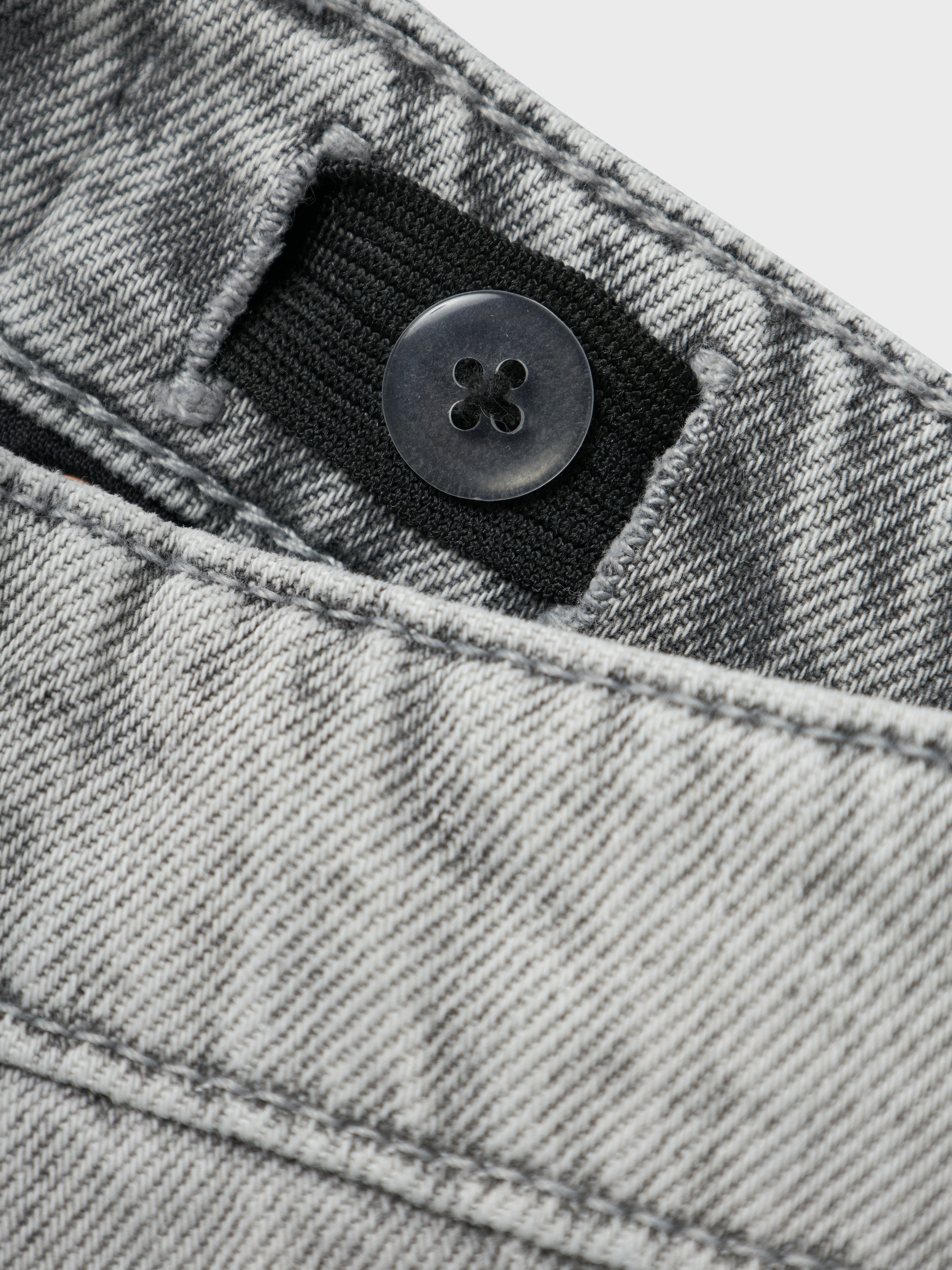 Name It Straight-Jeans »NKMRYAN – Jeans mit geradem Bein, strapazierfähig« unifarben, casual, straight fit, Denim/Jeans