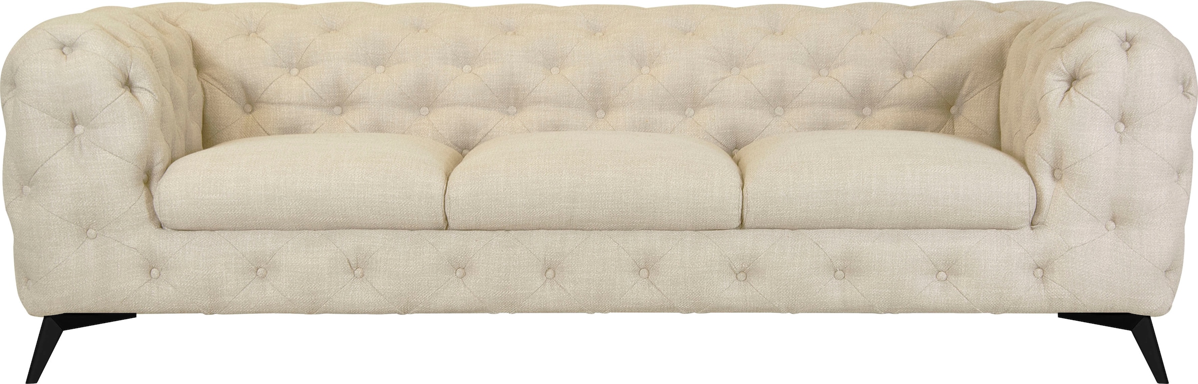 Leonique Chesterfield-Sofa Glynis, aufwändige Knopfheftung, moderne Chester günstig online kaufen