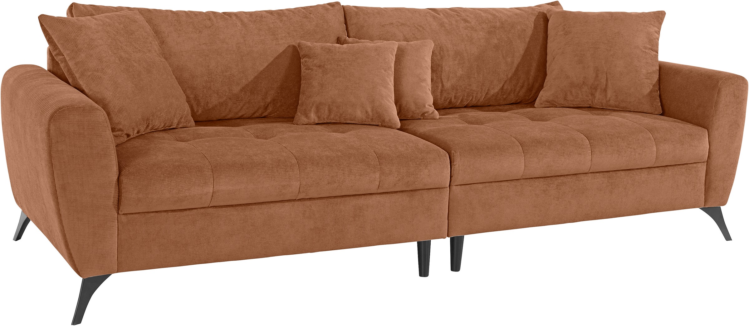 Belastbarkeit mit »Lörby«, auf INOSIGN Big-Sofa bis pro Sitzplatz, Rechnung clean-Bezug 140kg Aqua auch bestellen