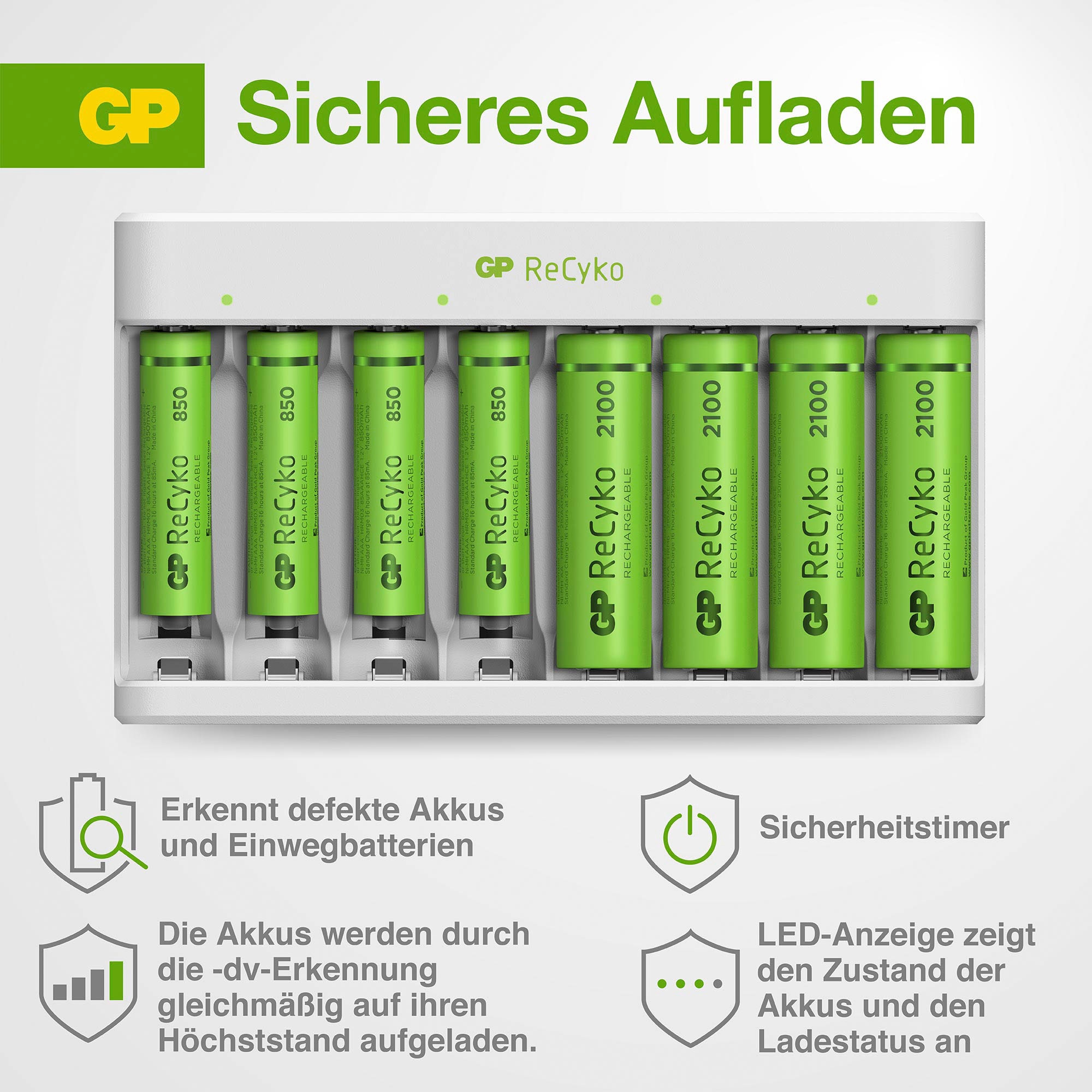 GP Batteries USB-Ladegerät »ReCyko E811«