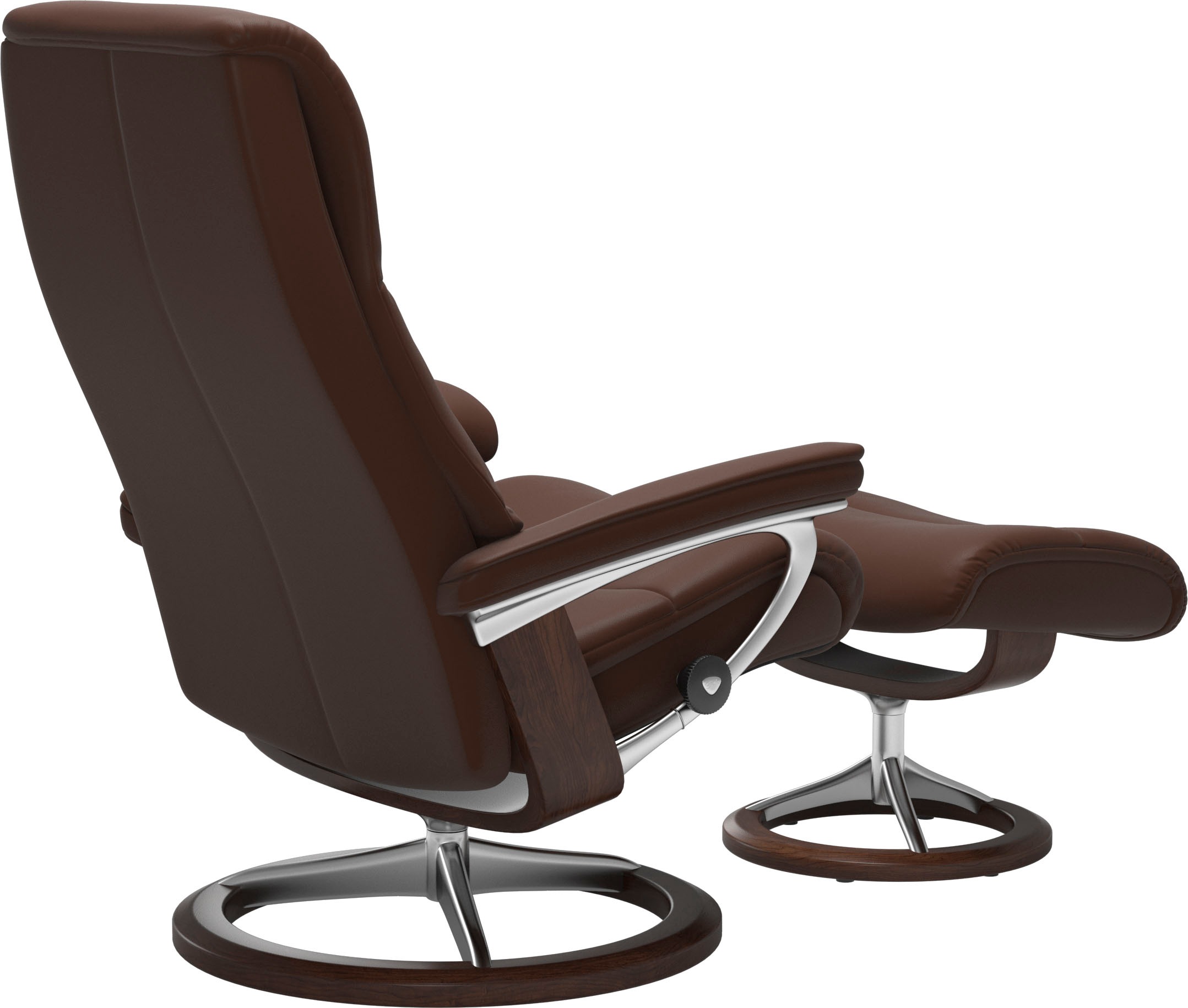 Stressless® Fußhocker »View«, mit Signature Base,Gestell Braun