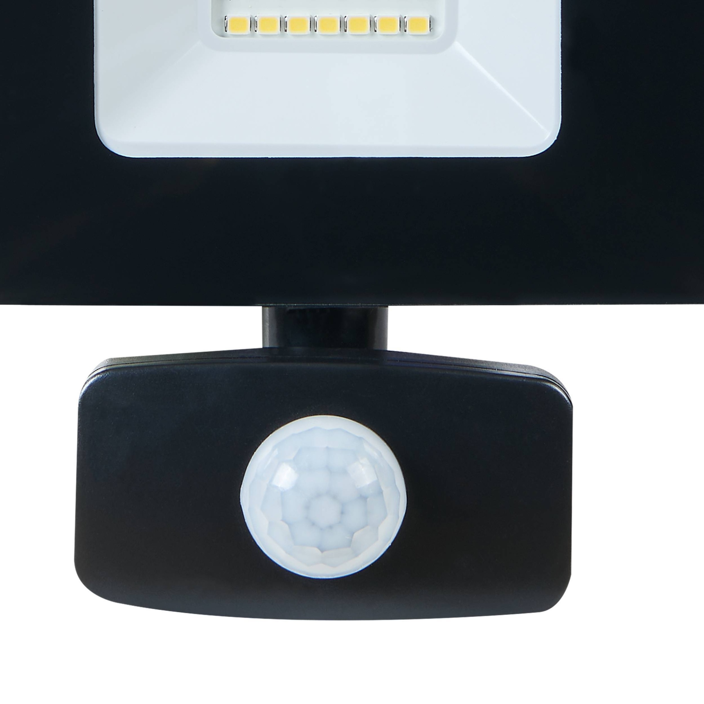 EGLO Wandleuchte »Faedo 3, Außen-Strahler, Außenleuchte, Wandstrahler, IP65, Lampe« LED-Modul 1 Stk. Kaltweiß Wand-/Deckenleuchte - L13 x H14 x AL5 cm - schwarz - 21W inkl.