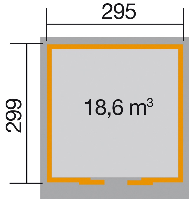 weka Gartenhaus »225 Gr.2«