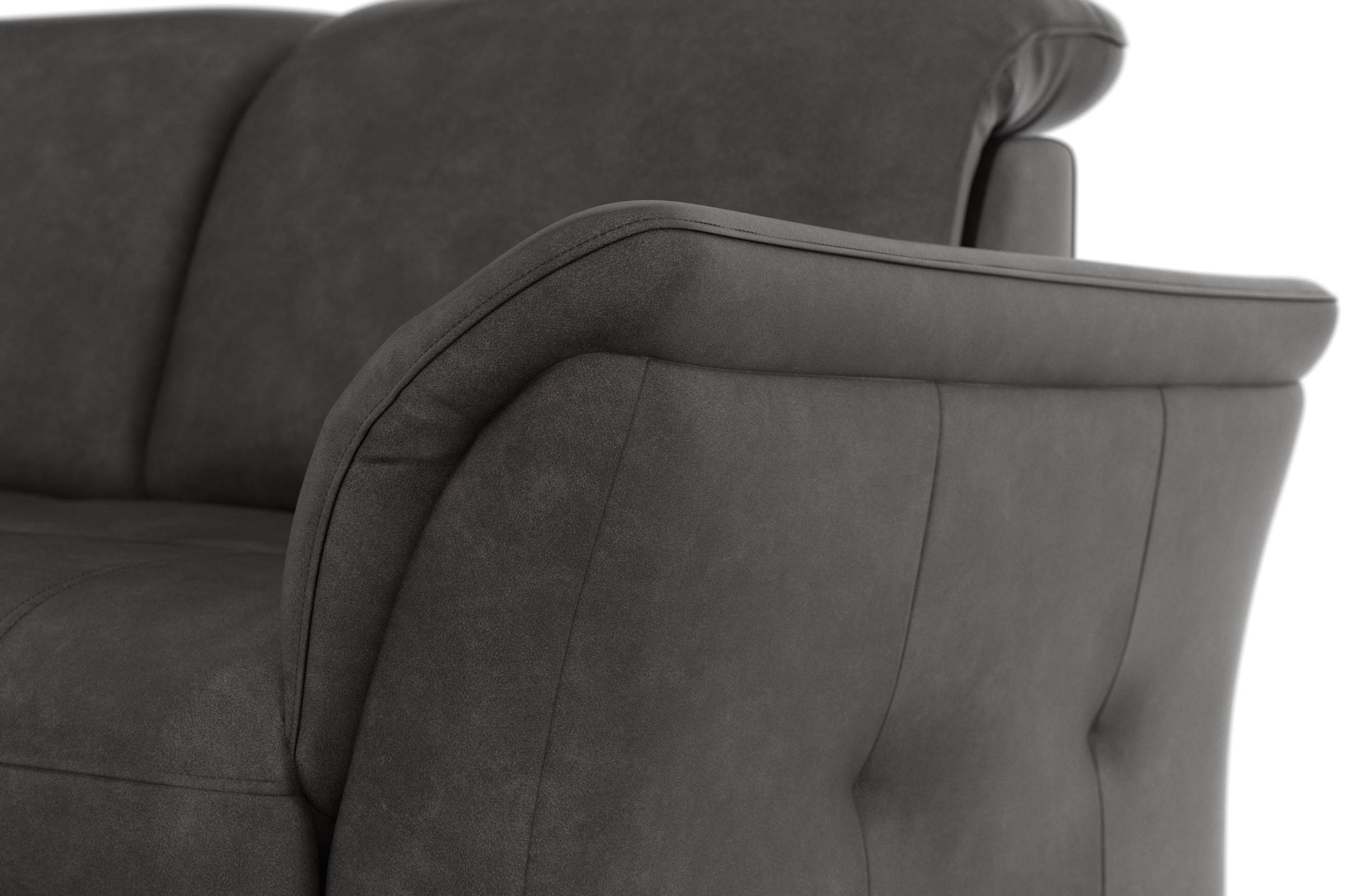 sit&more Ecksofa »Maggiore L-Form«, wahlweise mit Kopfteilverstellung, Bettfunktion und Bettkasten