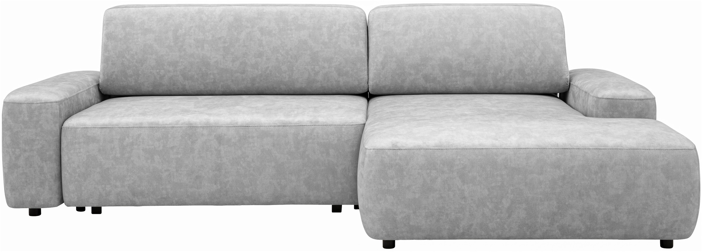 INOSIGN Ecksofa »TORGE (264cm), Schlafsofa in Cord, Samtvelours o Struktur günstig online kaufen