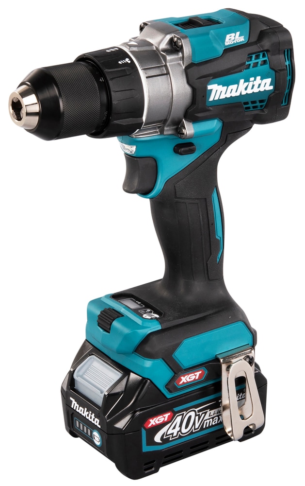 Makita Akku-Bohrschrauber »»DF001GD201««, (XGT, 40V max., 140 Nm, 0-2.600 min-1), Inkl. MAKPAC Größe 3, Schnellladegerät DC40RA und 2x BL4025 Akkus