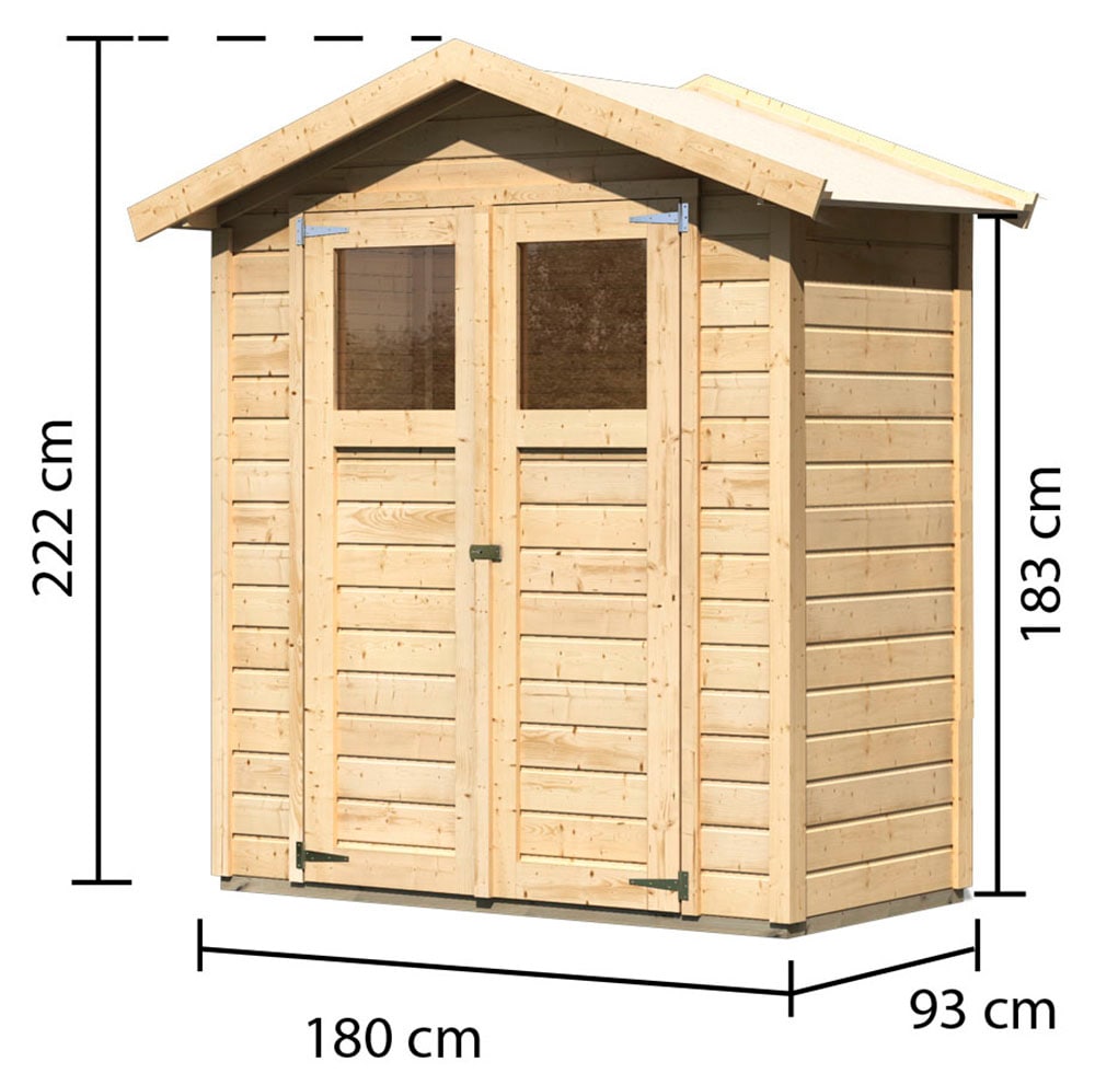 KONIFERA Gartenhaus »Sylt 0«