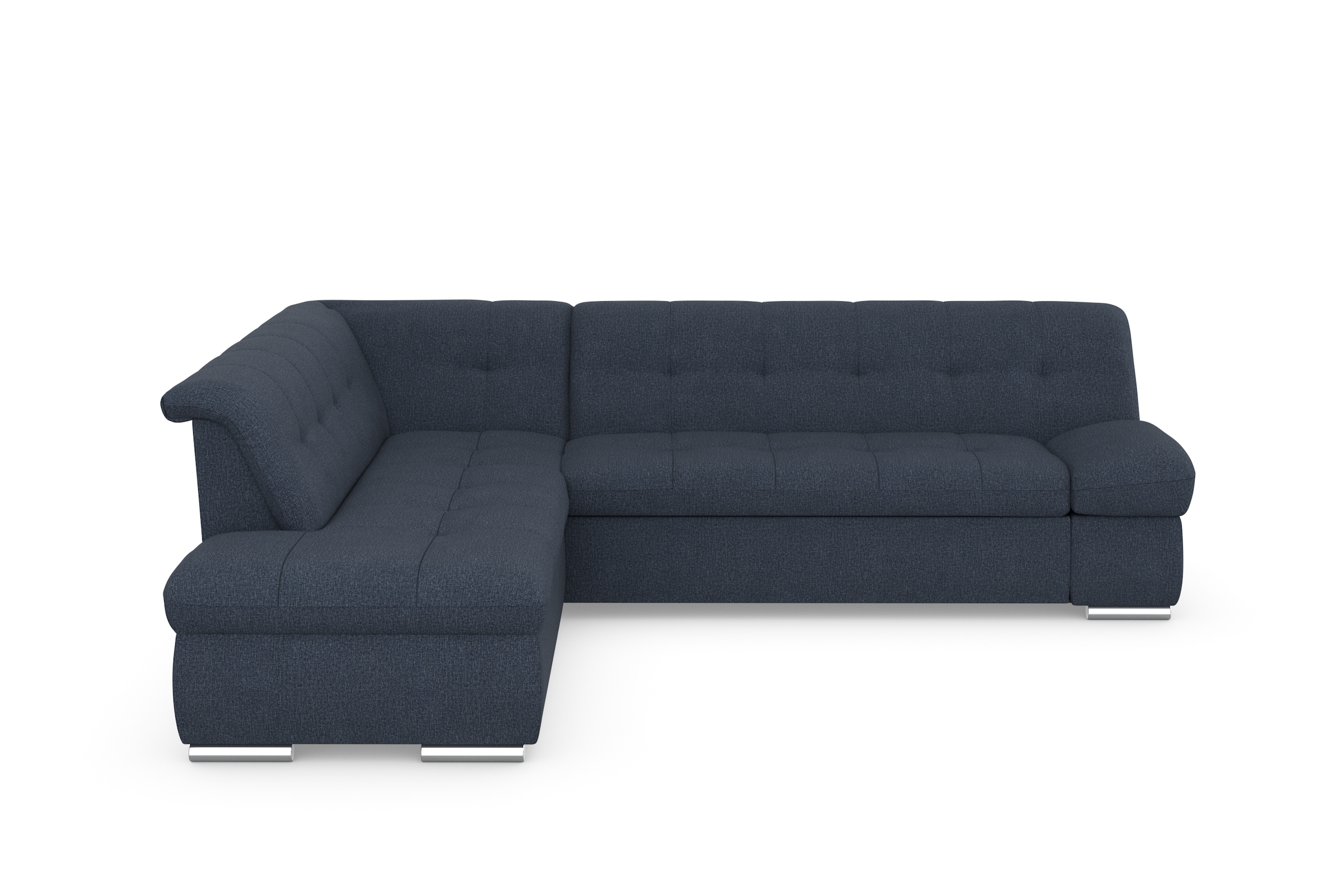 DOMO collection Ecksofa »Mona L-Form«, wahlweise mit Bett- und Armlehnfunktion