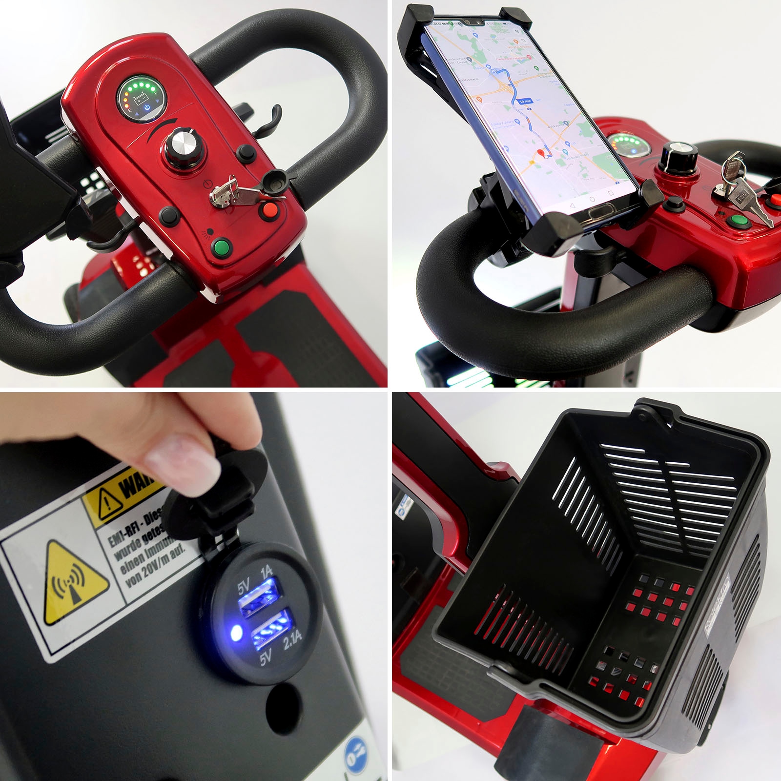 Rolektro Elektromobil »E-Quad 6«