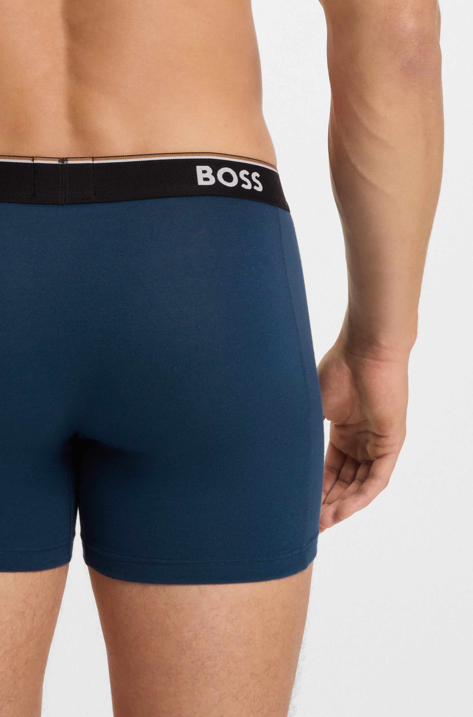 BOSS Boxershorts »BoxerBr 3P Power«, (3 St.)