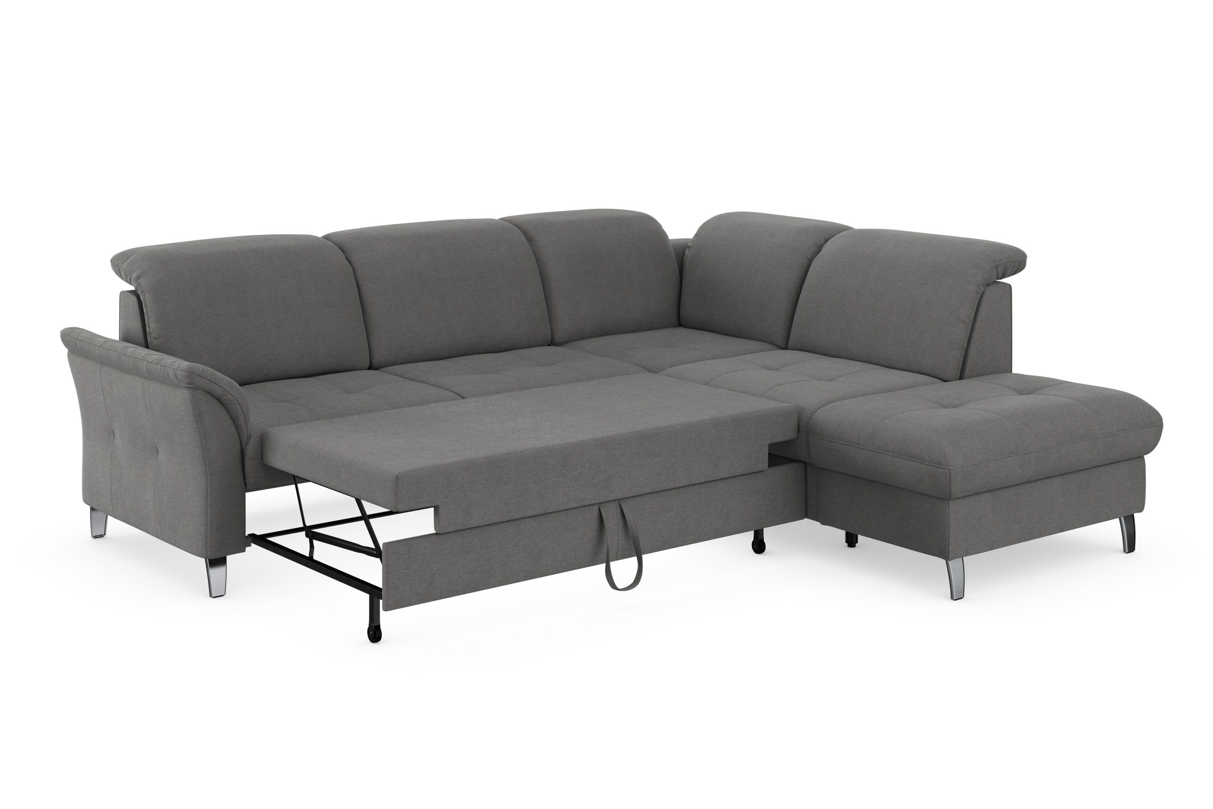 sit&more Ecksofa »Maggiore L-Form«, wahlweise mit Kopfteilverstellung, Bettfunktion und Stauraum
