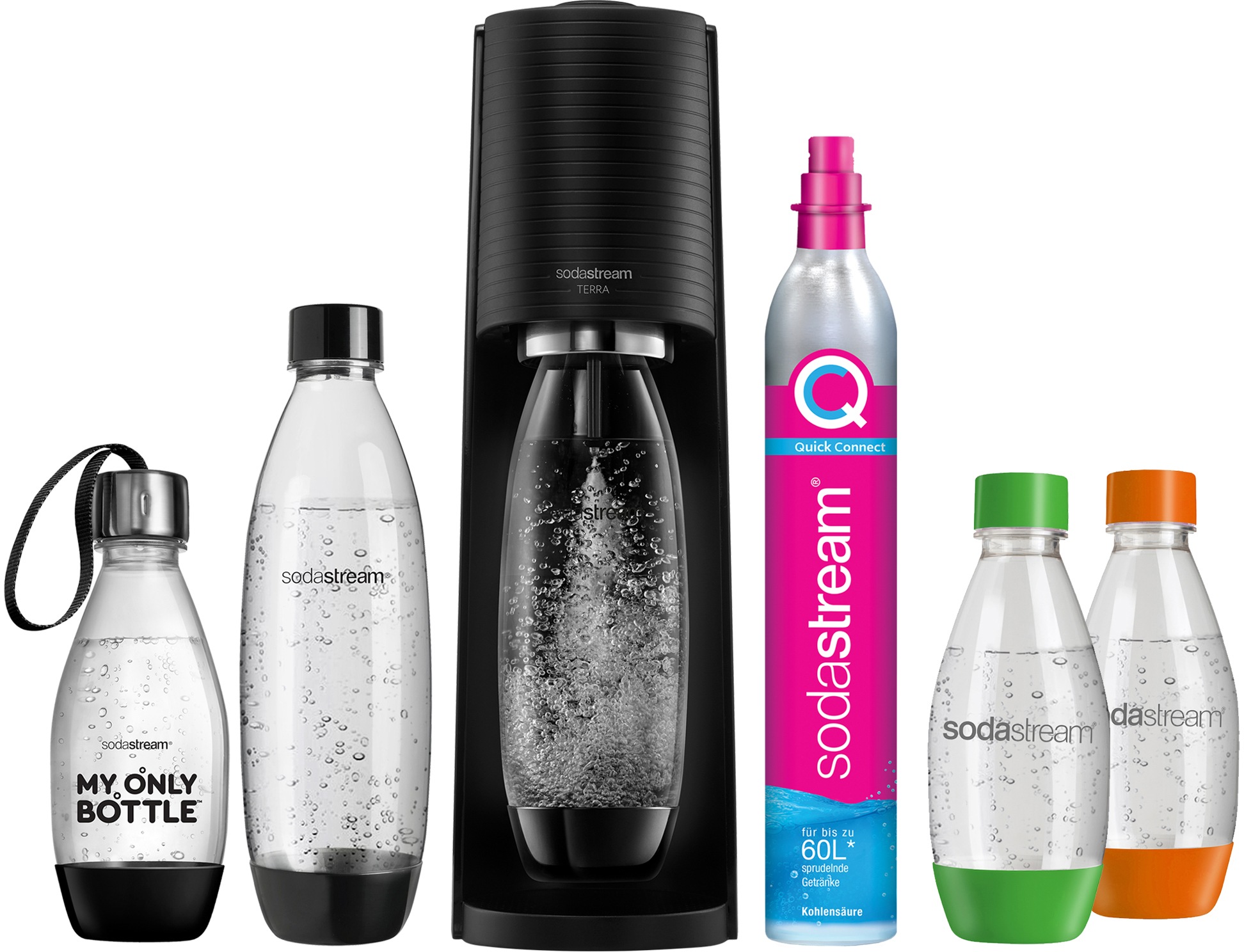 SodaStream Wassersprudler »TERRA Bundle Vorteilspack« SodaStream Wasserspru günstig online kaufen
