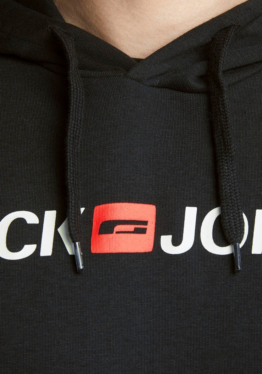 Jack & Jones Kapuzensweatshirt »Logo Hoodie Oldschool«