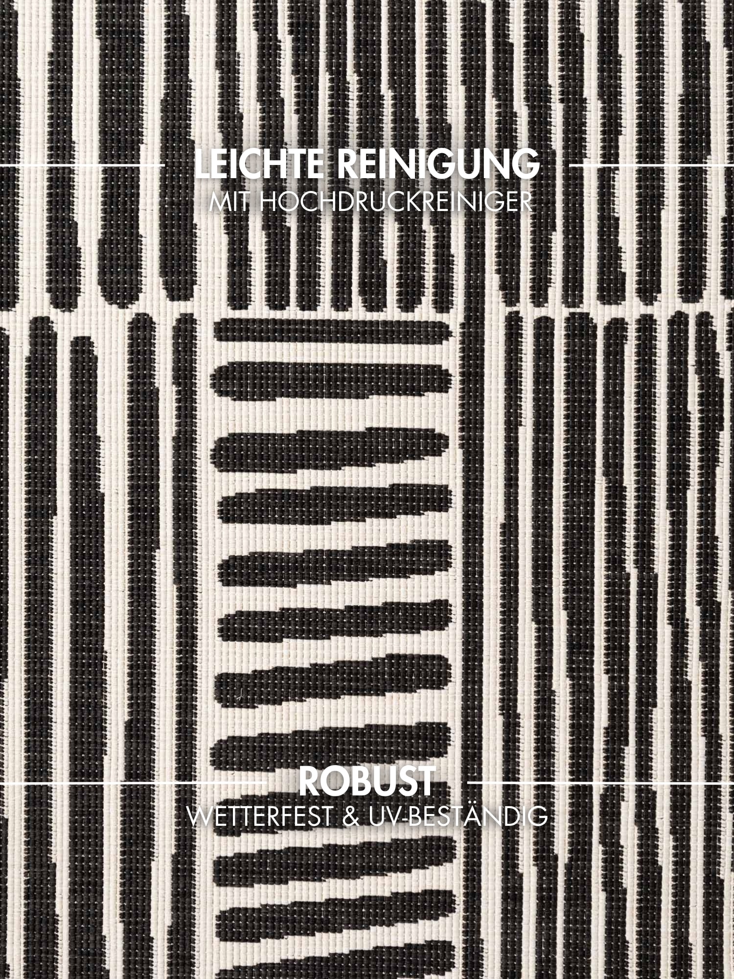 Ted Baker Teppich »Bounds« rund 8 mm Höhe Designteppich, Wetterfest, Pflegeleicht, Modern, Wohnzimmer, Terrasse