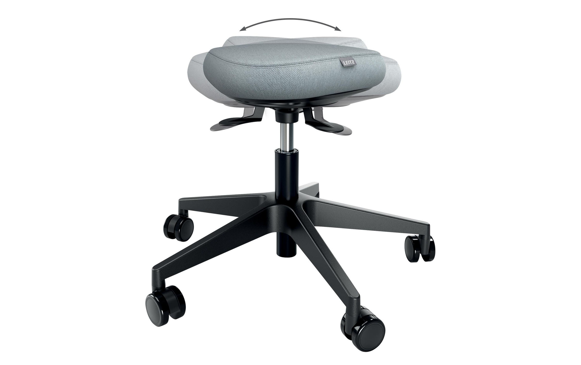 LEITZ Arbeitshocker »Ergonomischer Activ mit Rollen«