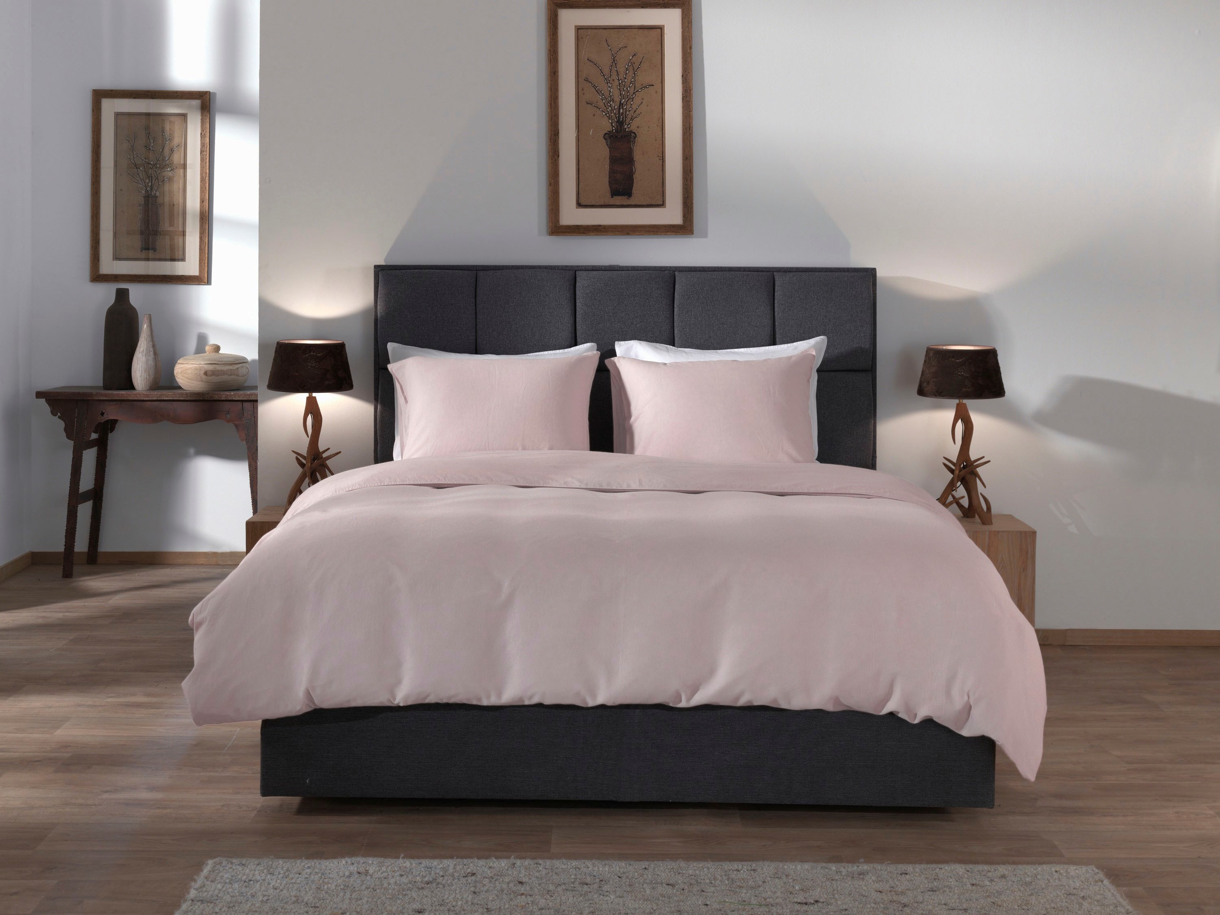 YELLOW Bettwäsche »Suite-Saint-Tropez« 2 Stk. tlg. Bettwäsche aus 55% Leine günstig online kaufen