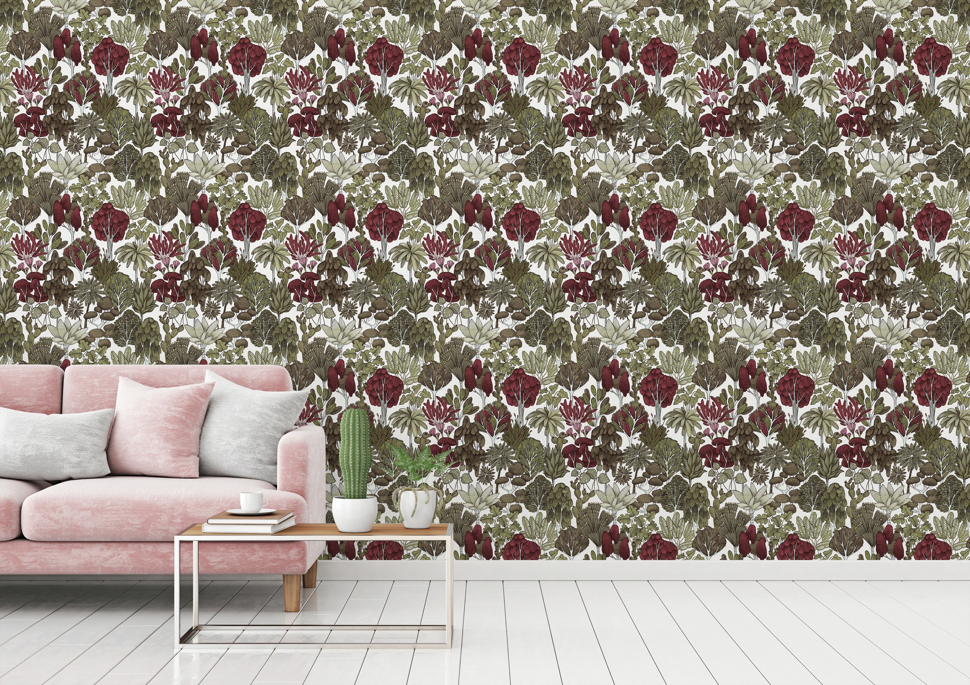 Architects Paper Vliestapete »Floral Impression«, floral-botanisch-Wald, Blumentapete Tapete Dschungel Tapeten Wohnzimmer Schlafzimmer Küche