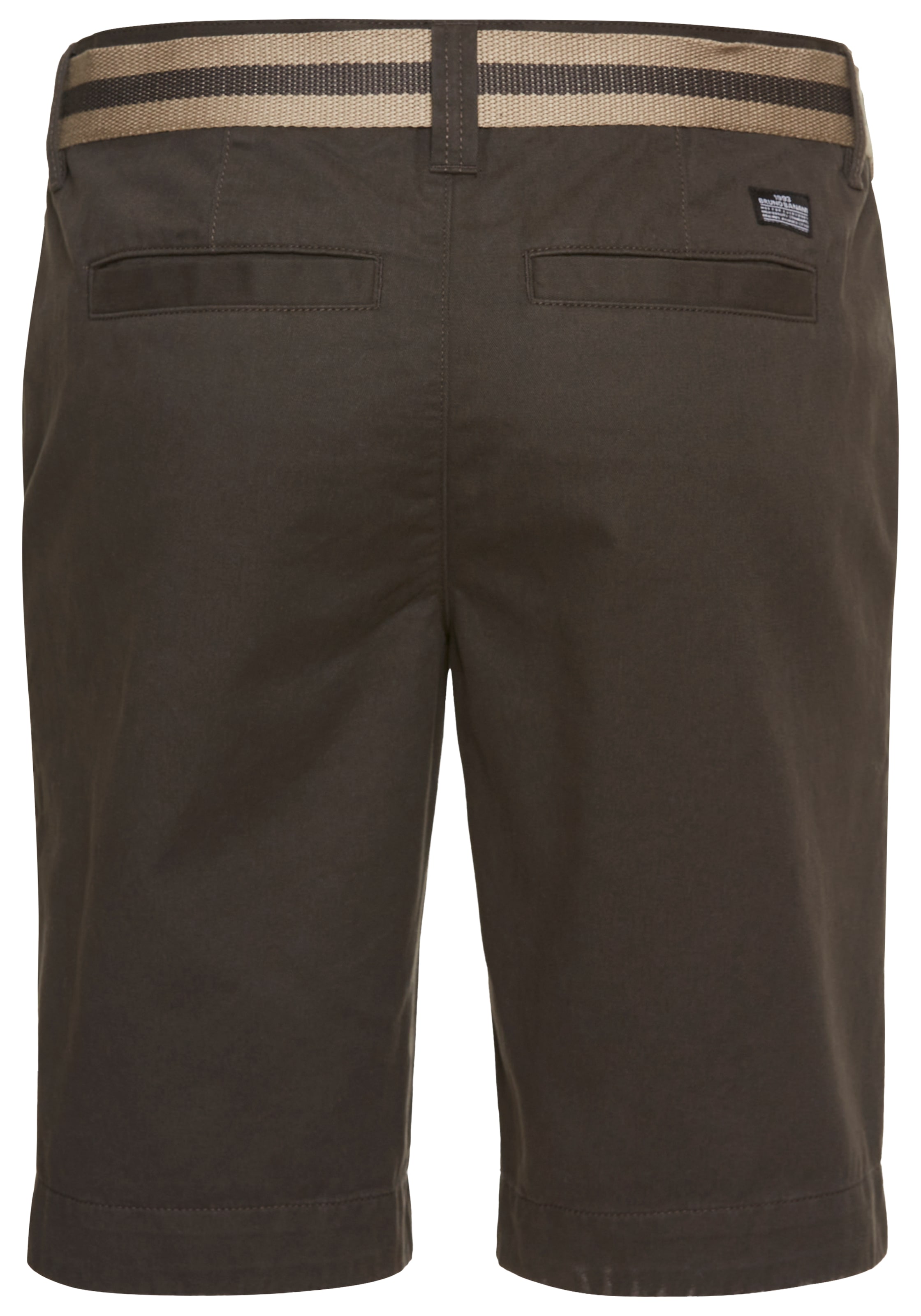 Bruno Banani Chinoshorts, inklusive Gürtel