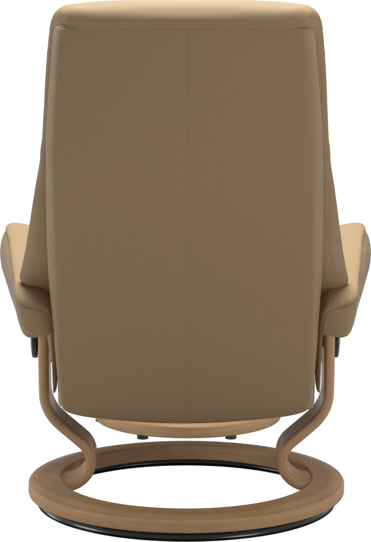 Stressless® Relaxsessel »View«, (Set, Relaxsessel mit Hocker), mit Classic Base, Größe S,Gestell Eiche