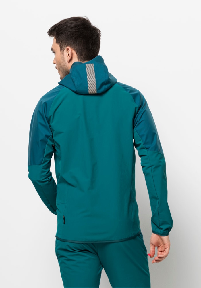 Jack Wolfskin Softshelljacke »ALPSPITZE HOODY M«, mit Kapuze