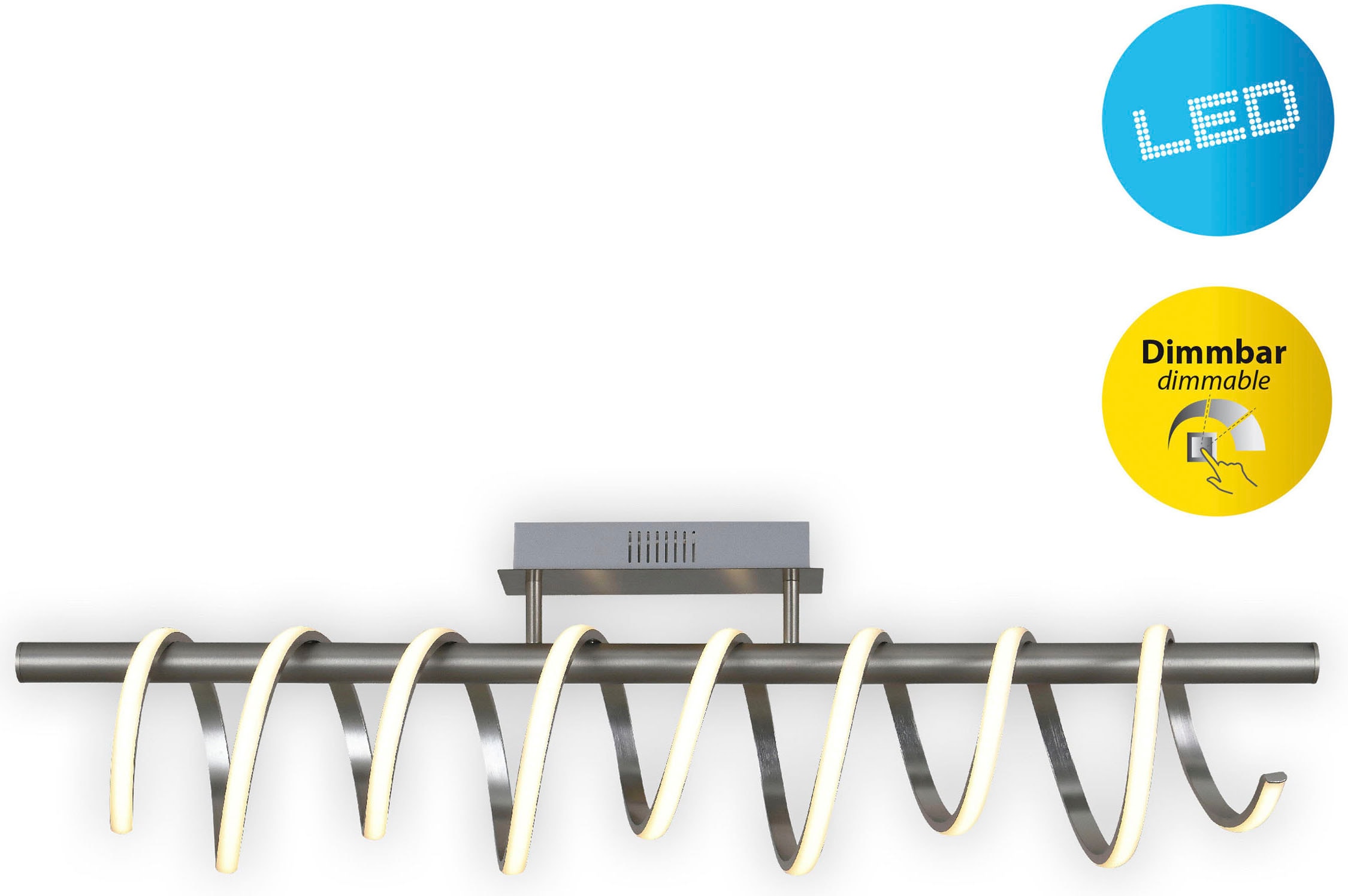 näve LED Deckenleuchte »Belleza« LED-Modul 1 Stk. Warmweiß Deckenlampe warm günstig online kaufen