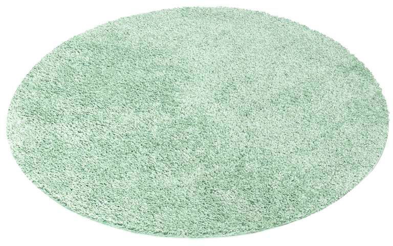 Carpet City Hochflor-Teppich »City Shaggy«, rund, 30 mm Höhe, Teppich Langflor, Uni, Shaggy, flauschig-weich