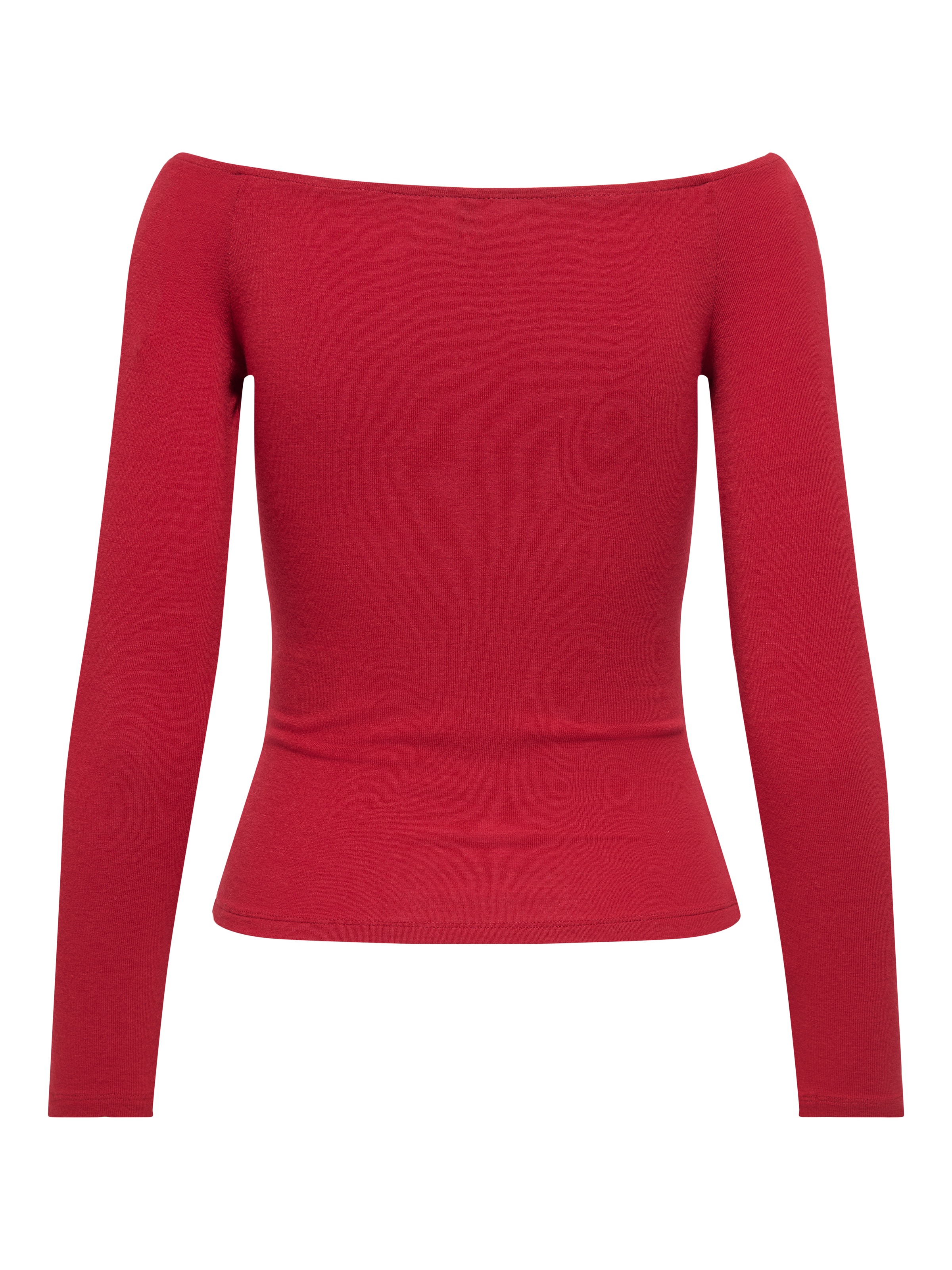 ONLY Langarmshirt »ONLGLAMOUR L/S BOAT NECK TOP BOX CC JRS«