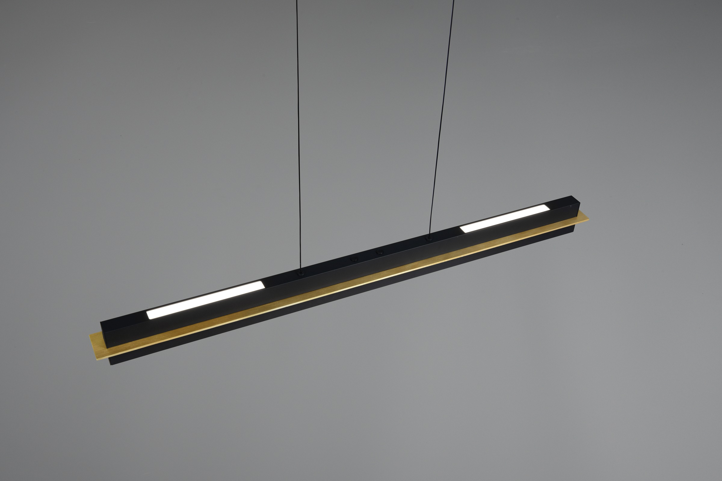 TRIO Leuchten LED Pendelleuchte »EMERSON, LED Hängeleuchte höhenverstellbar, 4-Stufen Touch Dimmer«, 1 flammig, Leuchtmittel LED-Board | LED fest integriert, Lichtfarbe einstellbar 2700-5000K warm- bis kaltweiß, Höhe max 150 cm