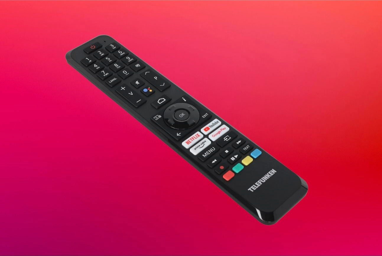 Telefunken QLED-Fernseher »D50Q701X2CW«, 4K Ultra HD, Android TV-Smart-TV