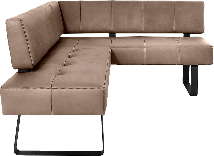 K+W Komfort & Wohnen Eckbank »Spider II« Sitzsteppung, bequem durch Sandwic günstig online kaufen